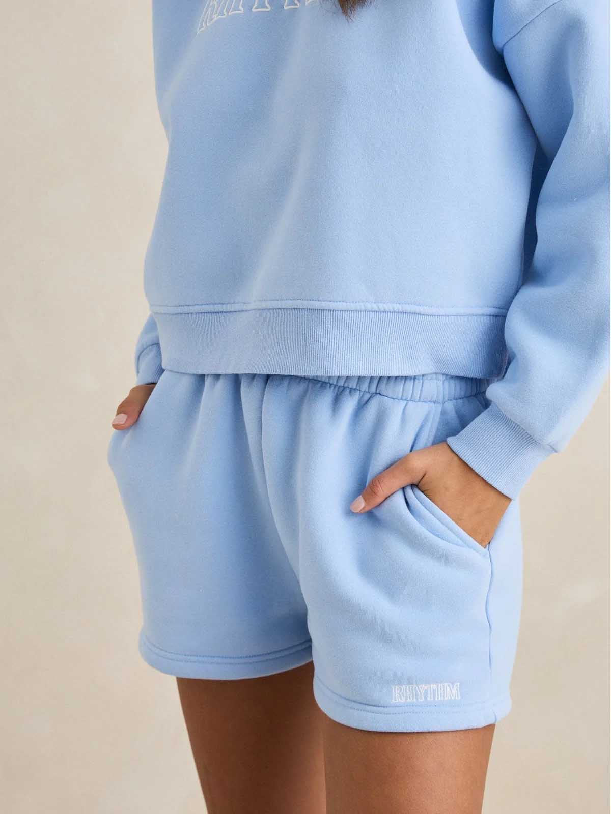 Rhythm Women's Rhythm Fleece Short Sky