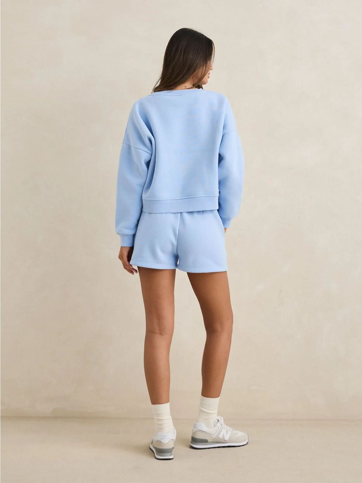 Rhythm Women's Rhythm Fleece Short Sky