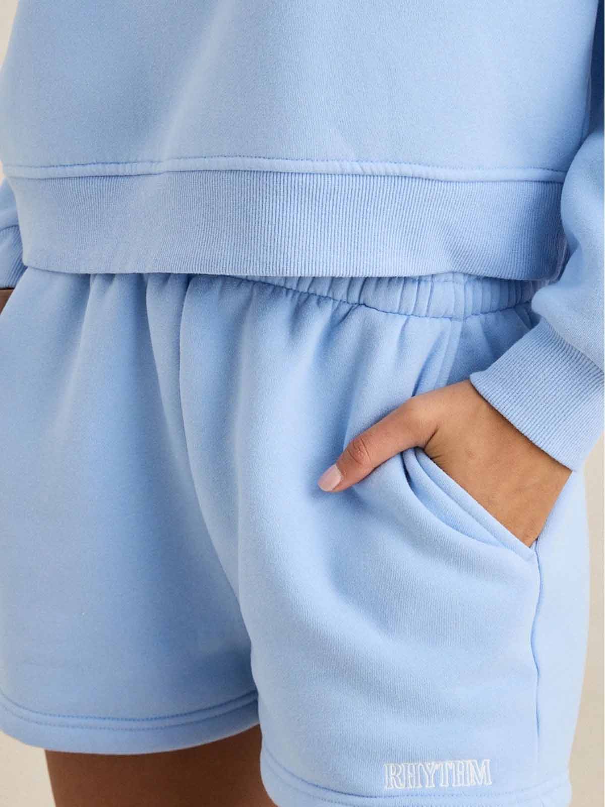 Rhythm Women's Rhythm Fleece Short Sky