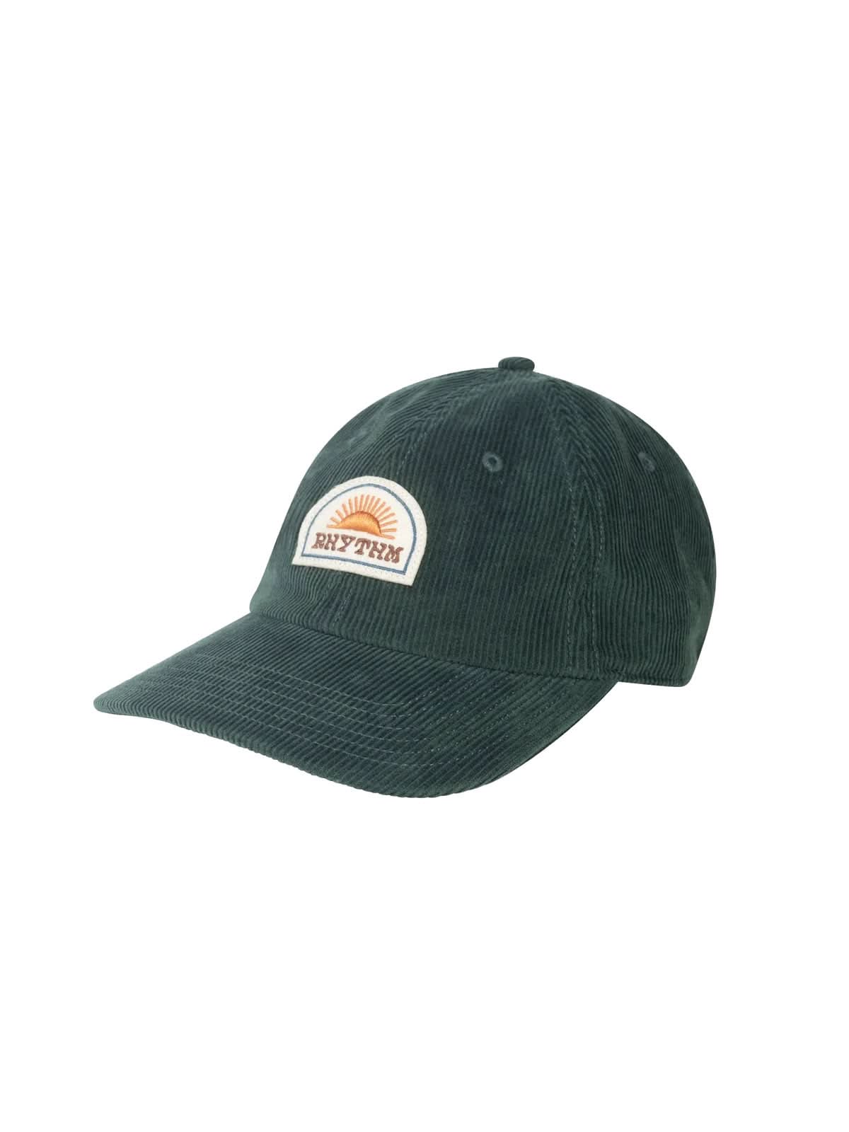 Rhythm Awake Cord Cap Vintage Green