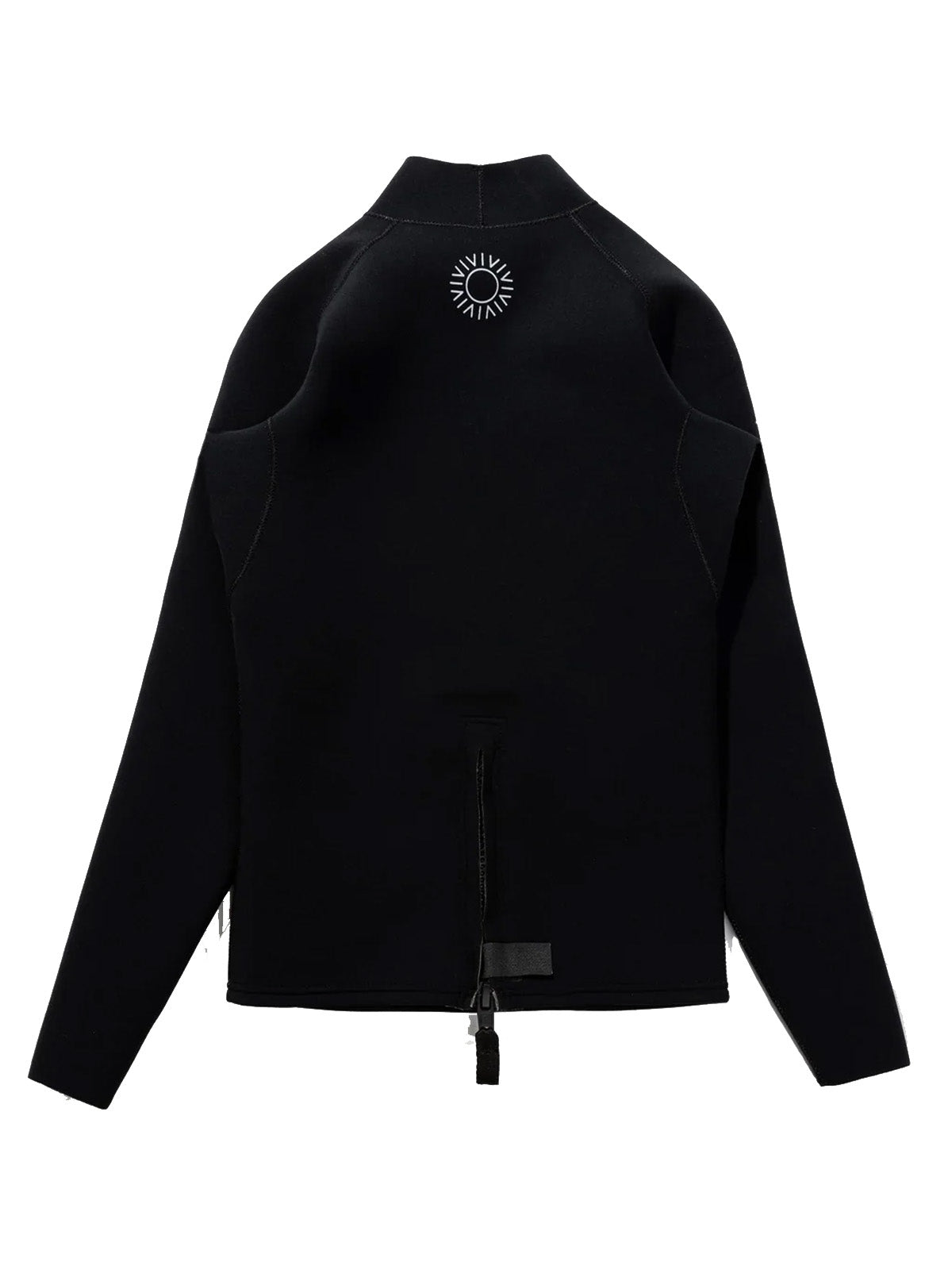 Rhythm Classic Back Zip Wetsuit Jacket Black