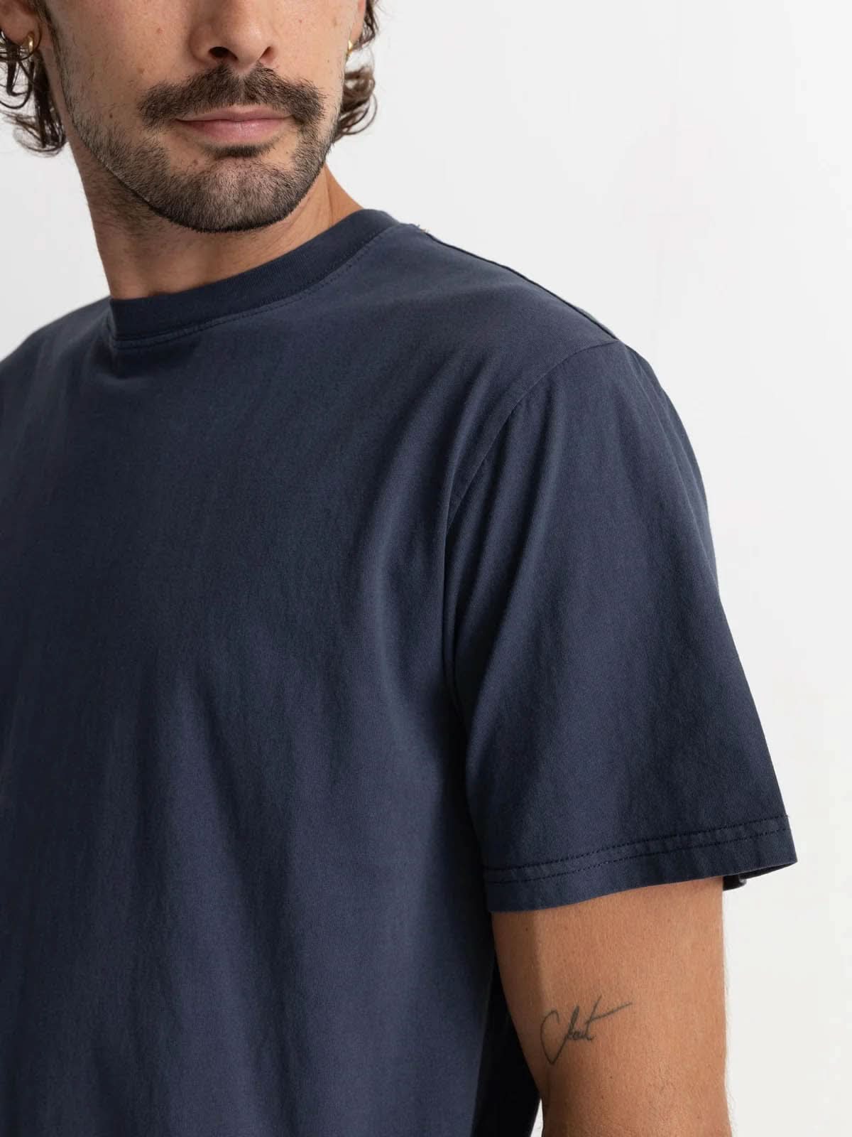 Rhythm Classic Vintage Tee Worn Navy