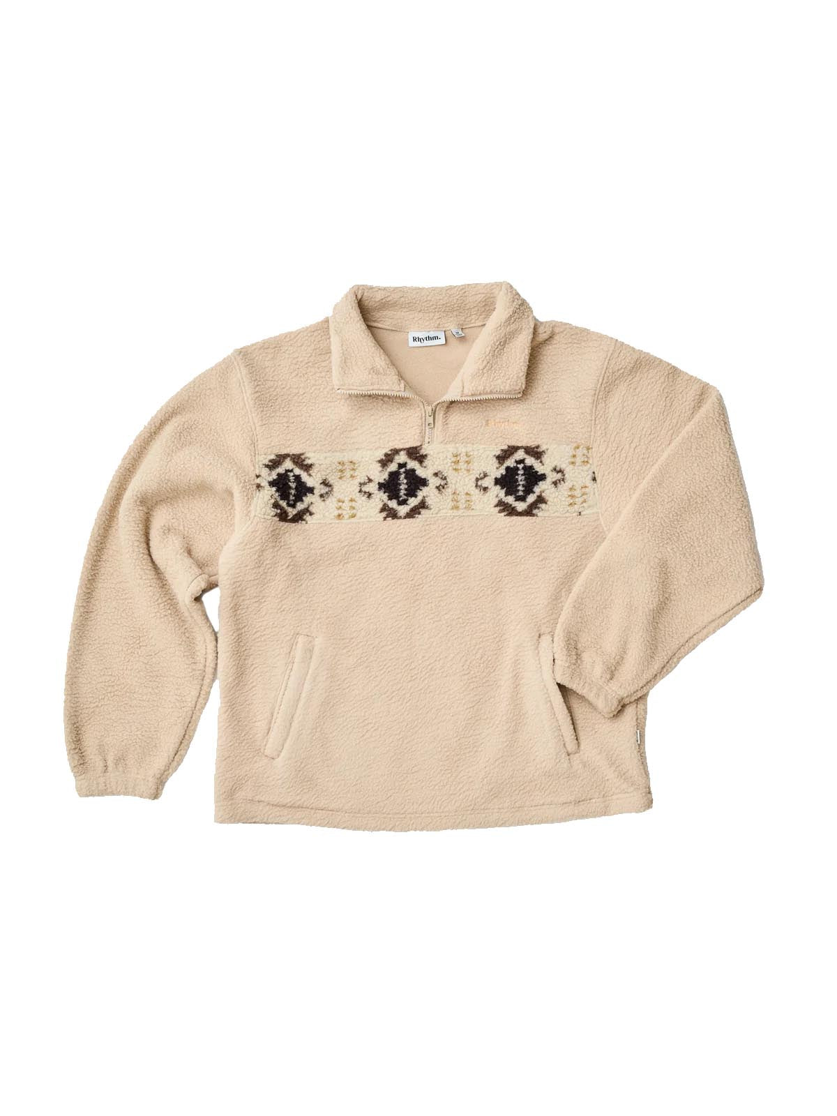 Rhythm Dusty Quarter Zip Natural