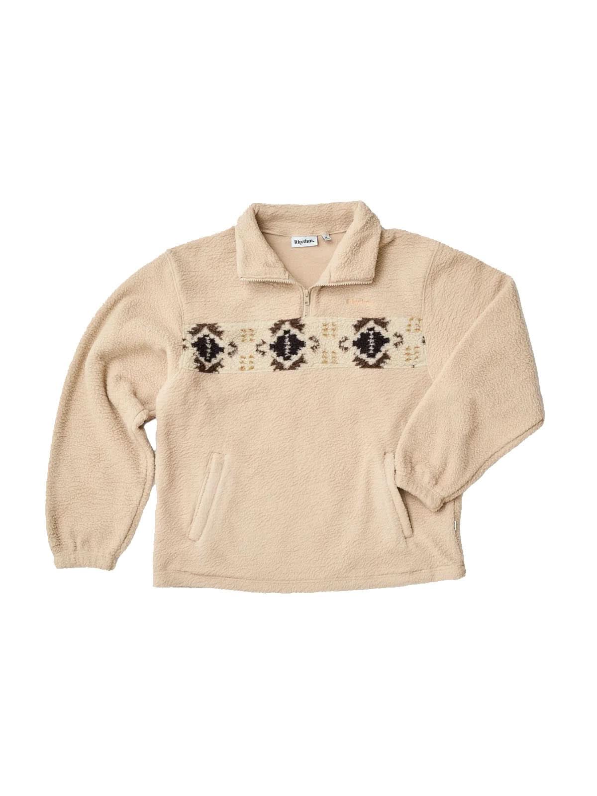 Rhythm Dusty Quarter Zip Natural