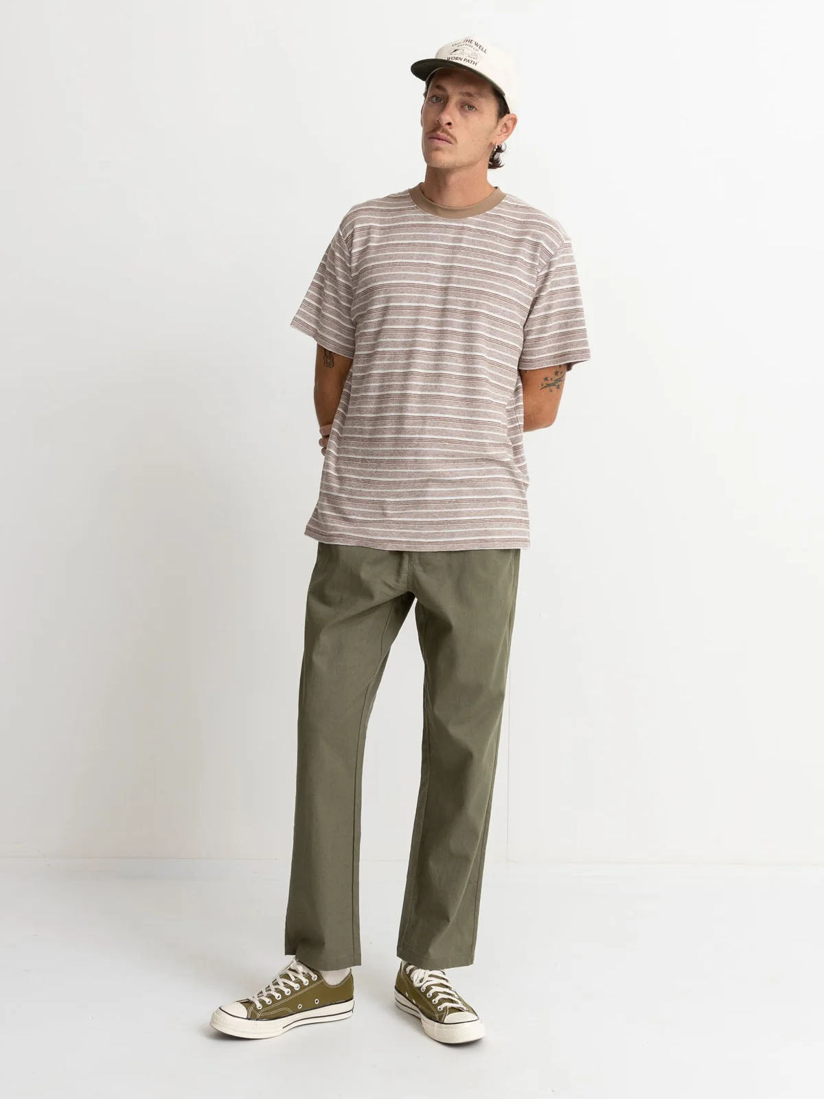 Rhythm Linen Jam Pant Olive