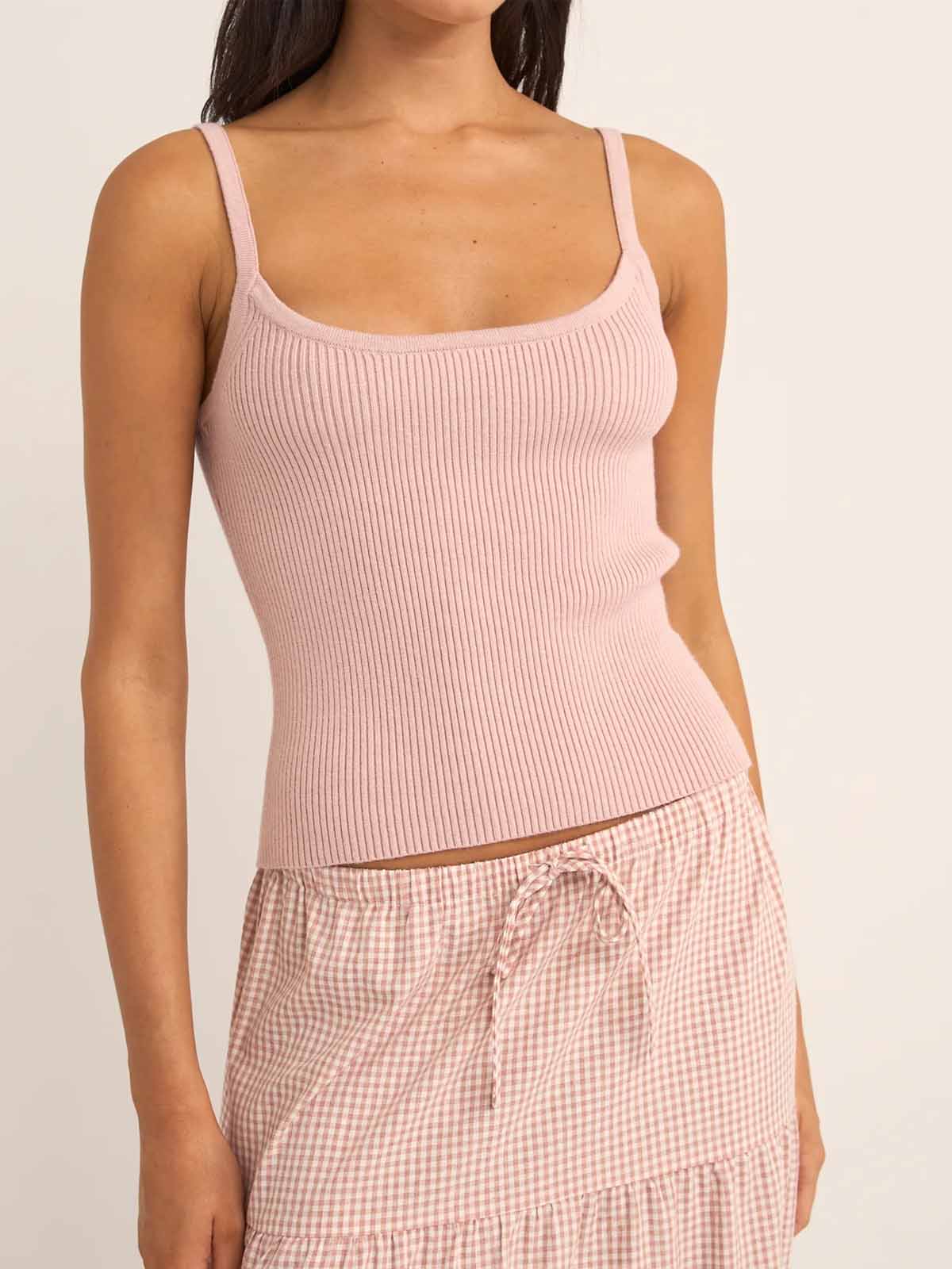 Rhythm Women's Yumi Knit Top Pink