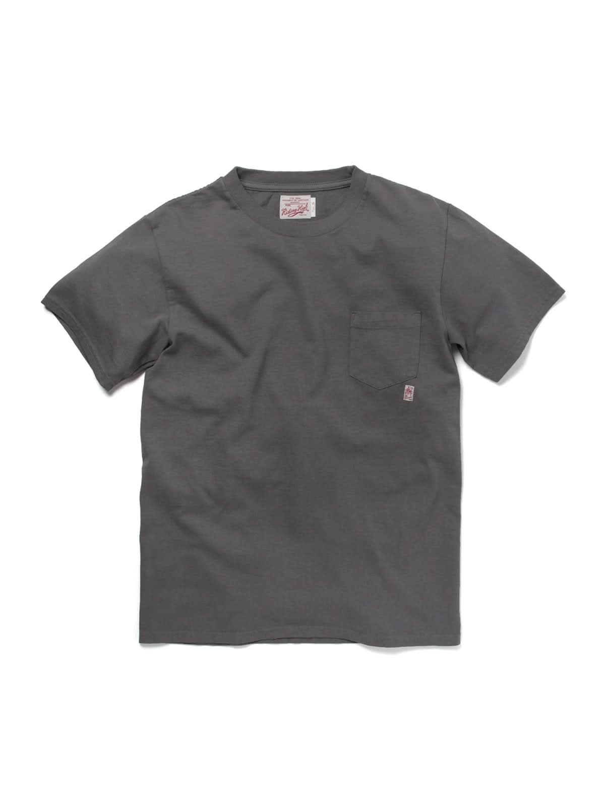 Riding High Pocket T-Shirt Charcoal