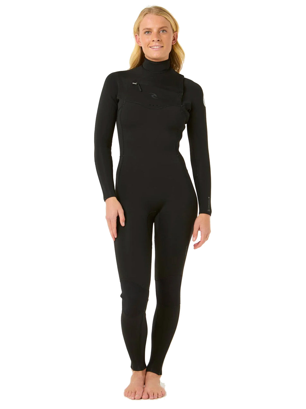 Rip Curl Wetsuit Womens Dawn Patrol 4-3 GBS CZ Black
