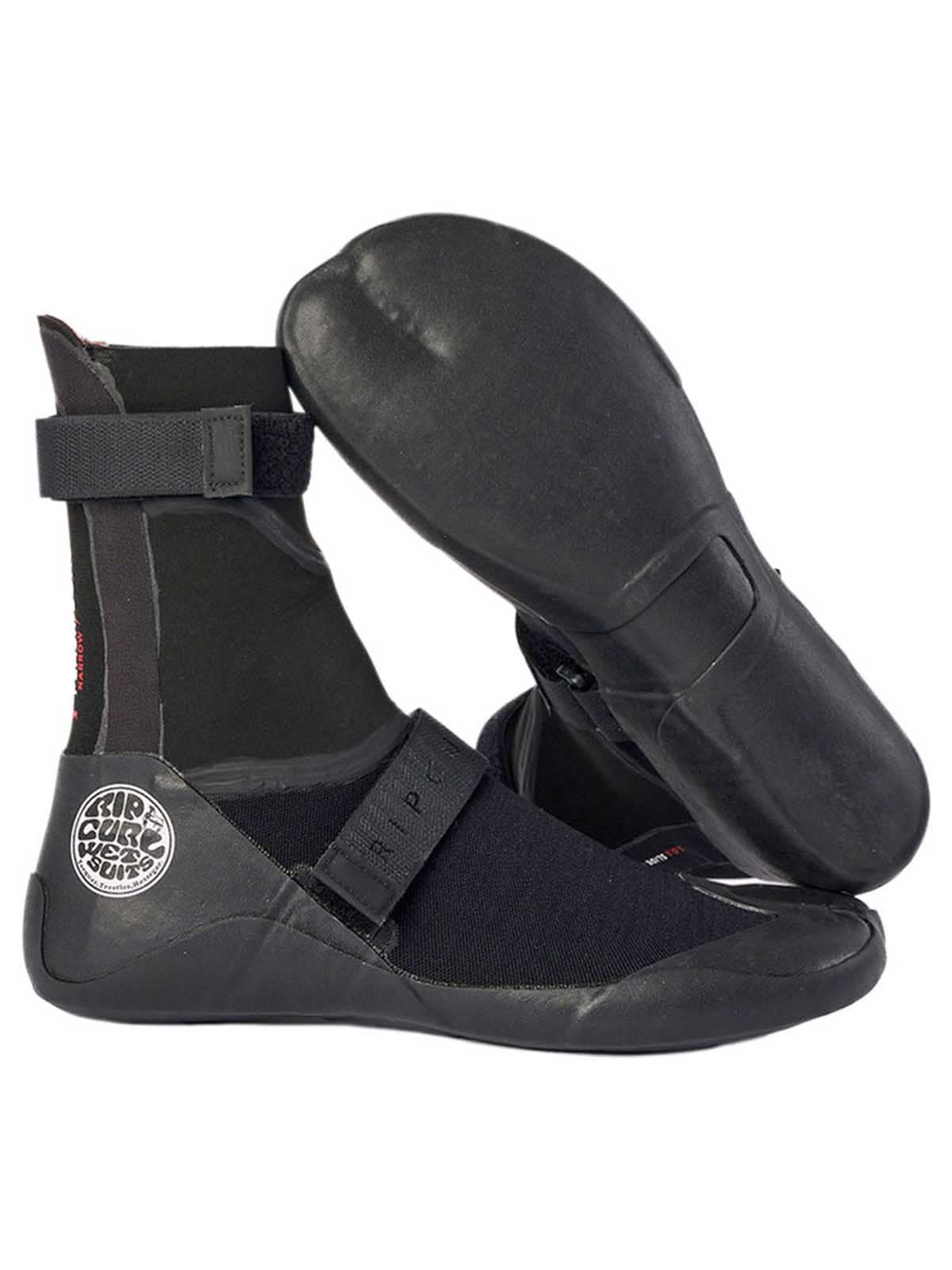 Rip Curl Flash Bomb 3mm Boot Hidden Split Toe Black