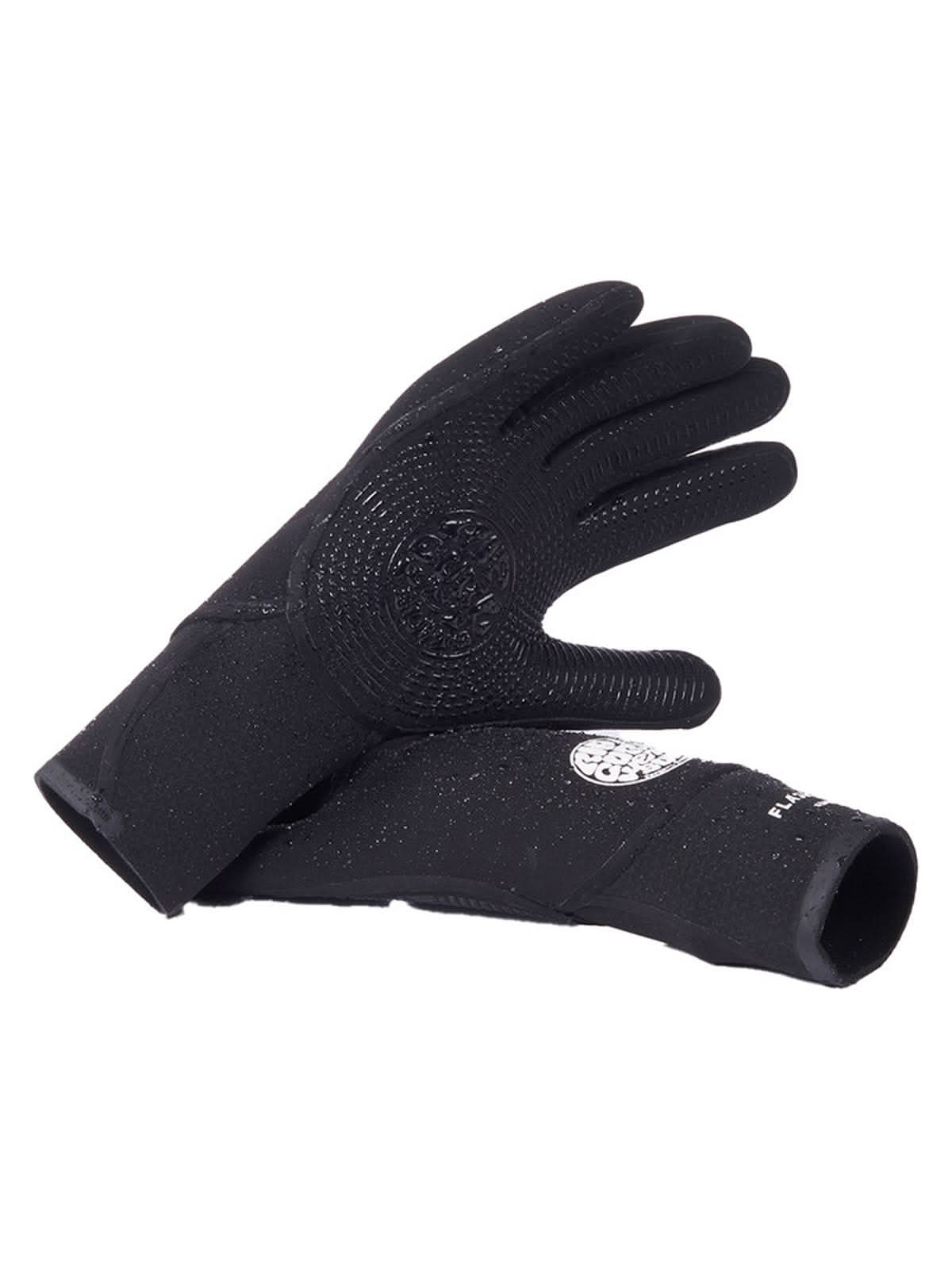 Rip Curl Flashbomb Gloves 3-2 5 Finger Black