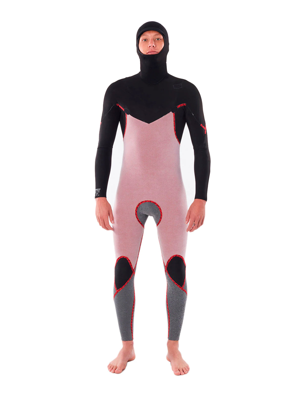 Rip Curl Wetsuit Dawn Patrol Hooded 5-4 GB Chest Zip Black E5