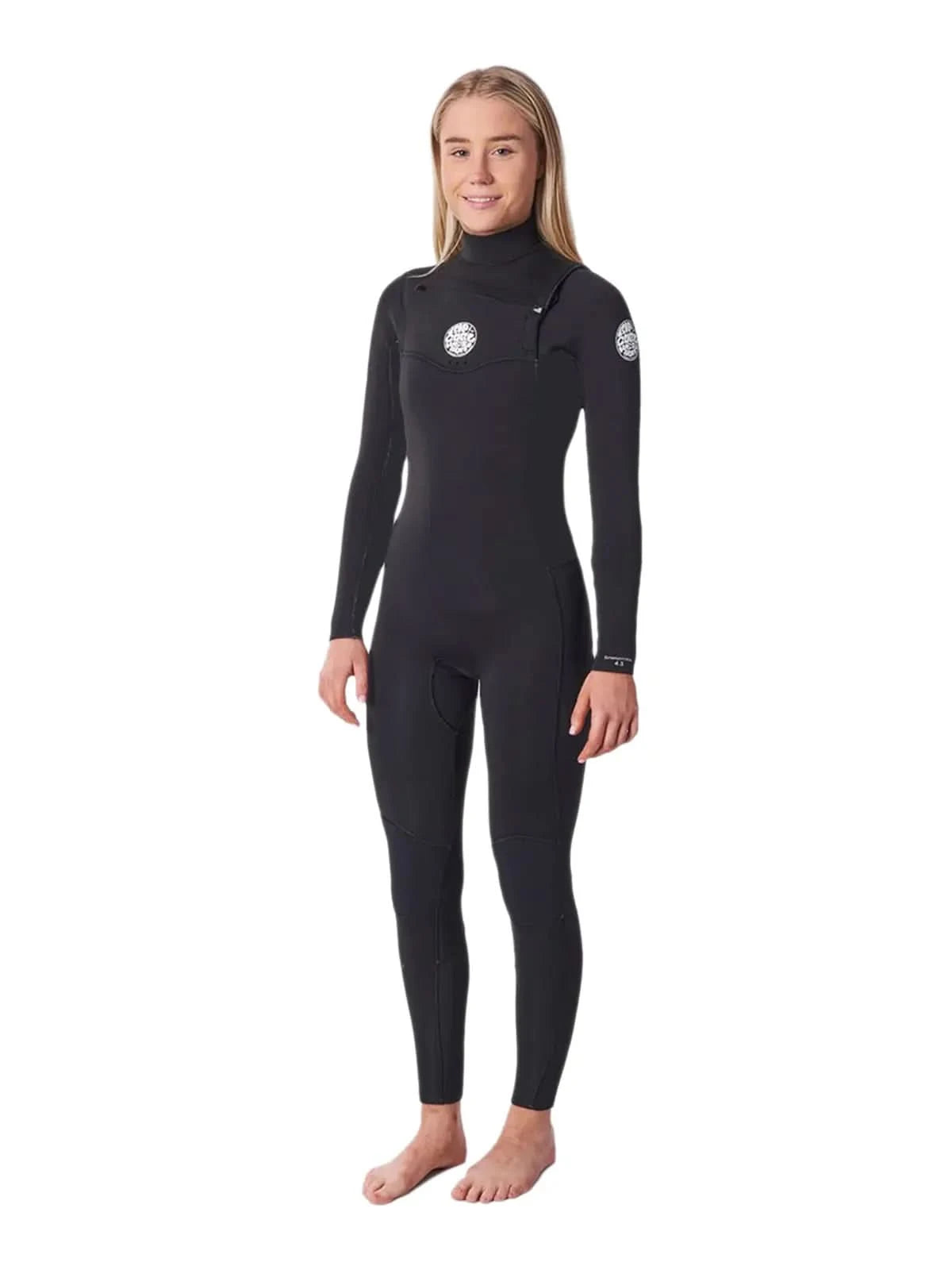 Rip Curl Wetsuit Womens Dawn Patrol 3-2 GB Chestzip Black