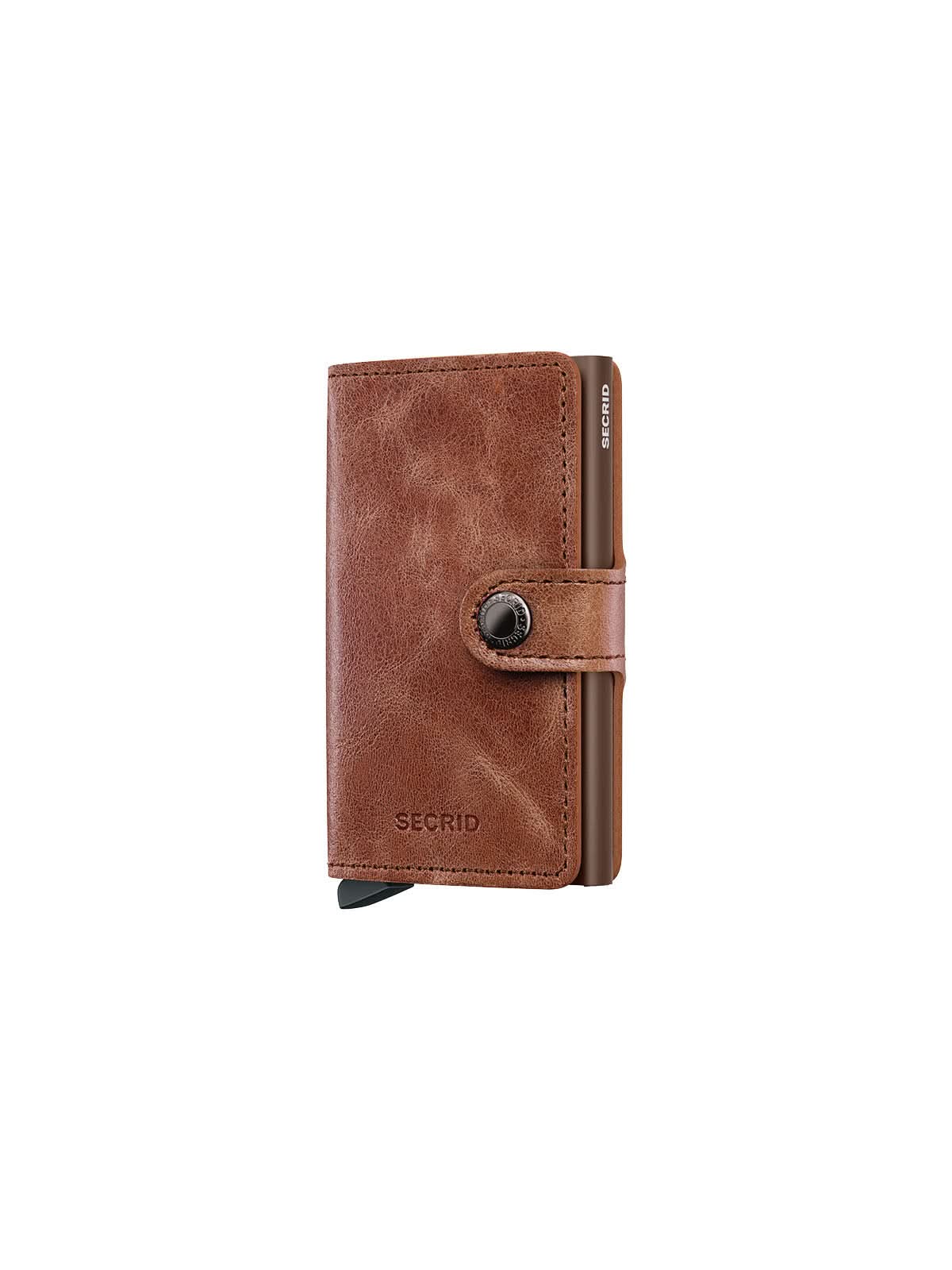 Secrid Miniwallet Vintage Cognac-Brown
