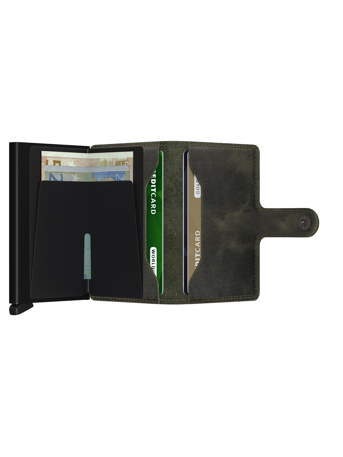 Secrid Miniwallet Vintage Olive-Black