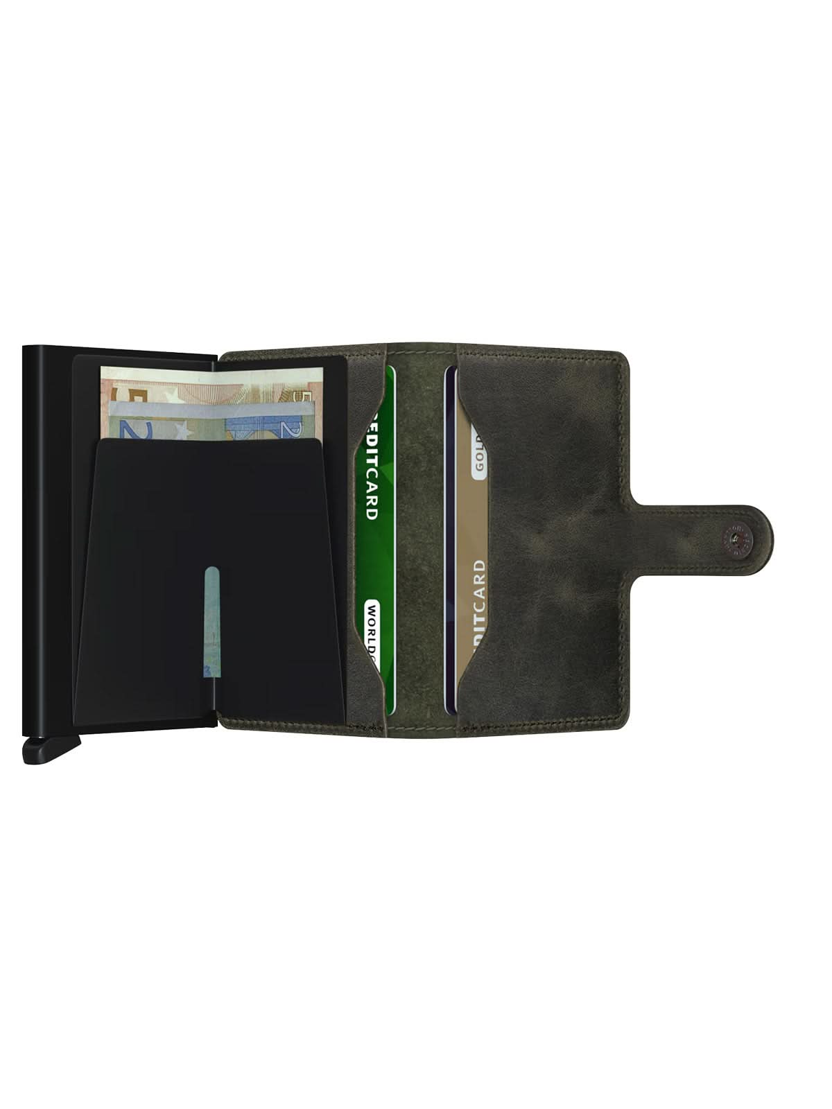 Secrid Miniwallet Vintage Olive-Black