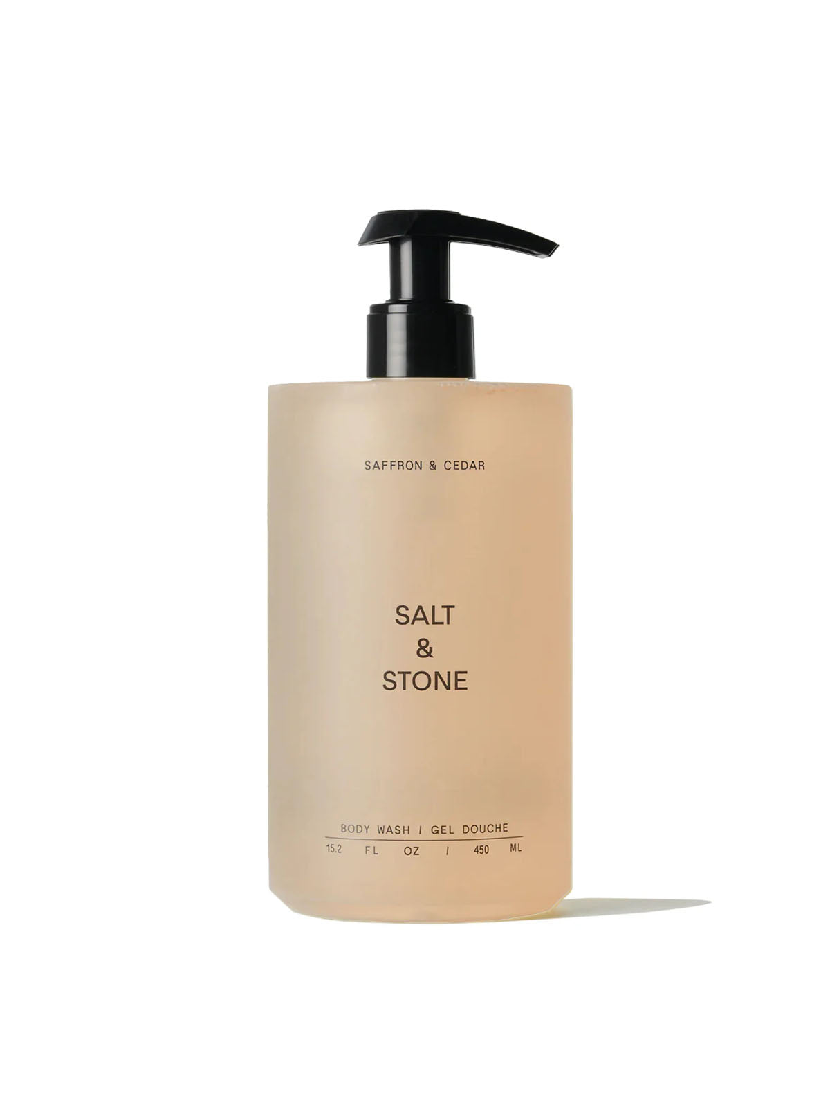 Salt & Stone Body Wash Saffron & Cedar 450ml
