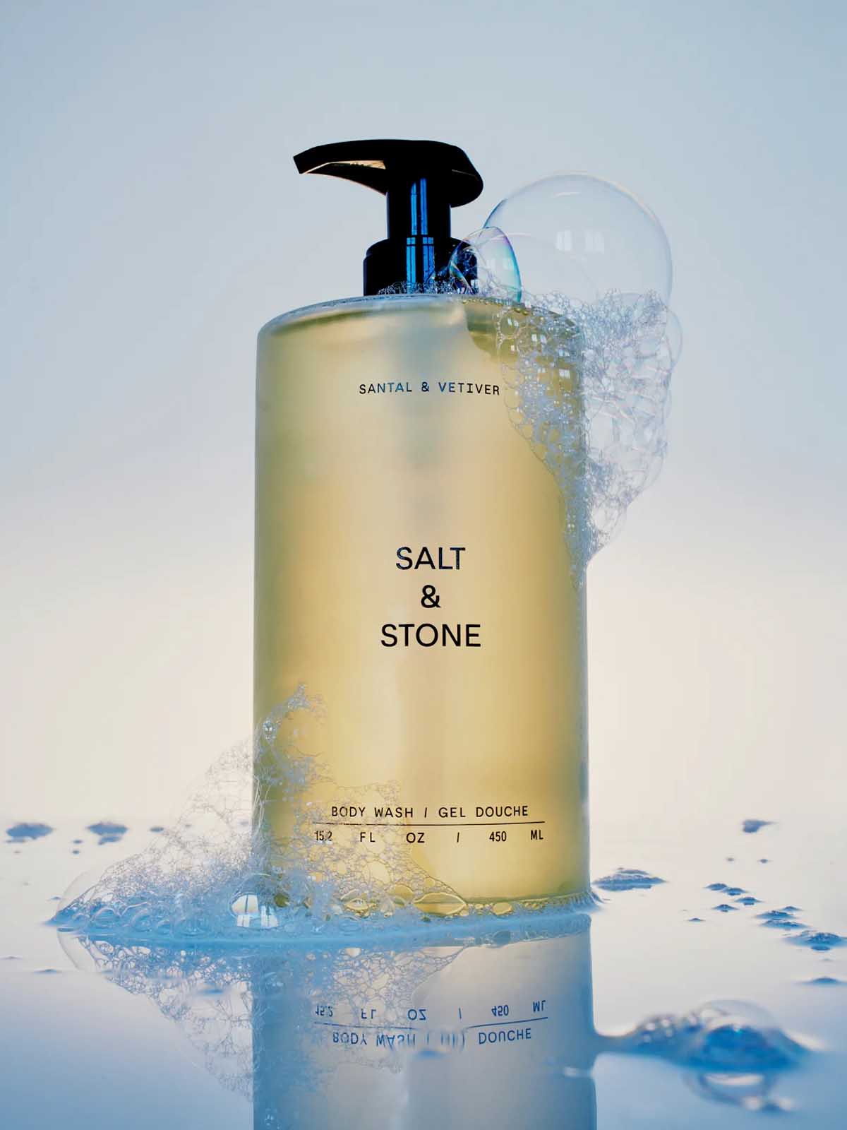 Salt & Stone Body Wash Santal & Vetiver 450ml
