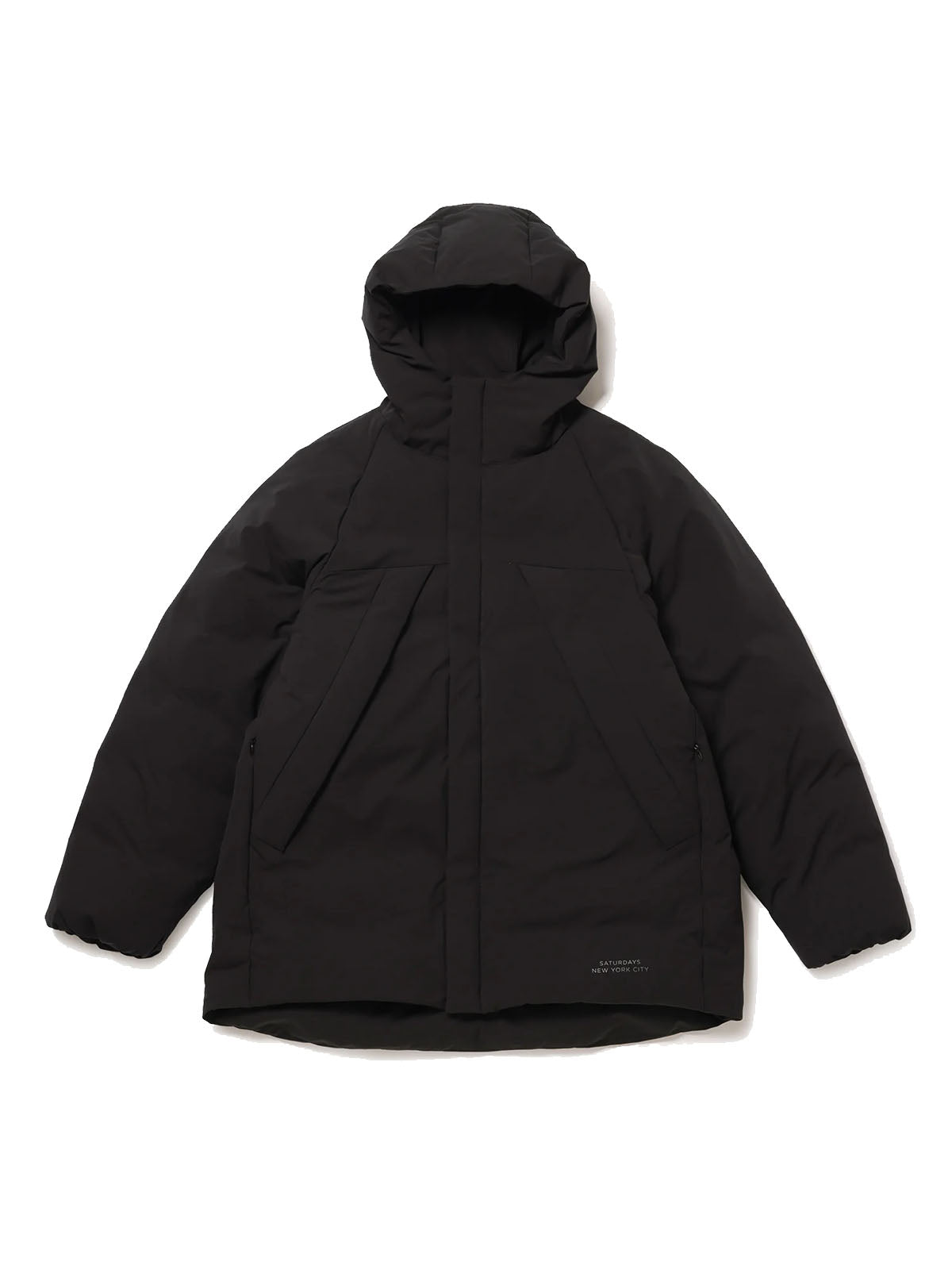 Saturdays NYC Allied Down Hooded Blouson Black