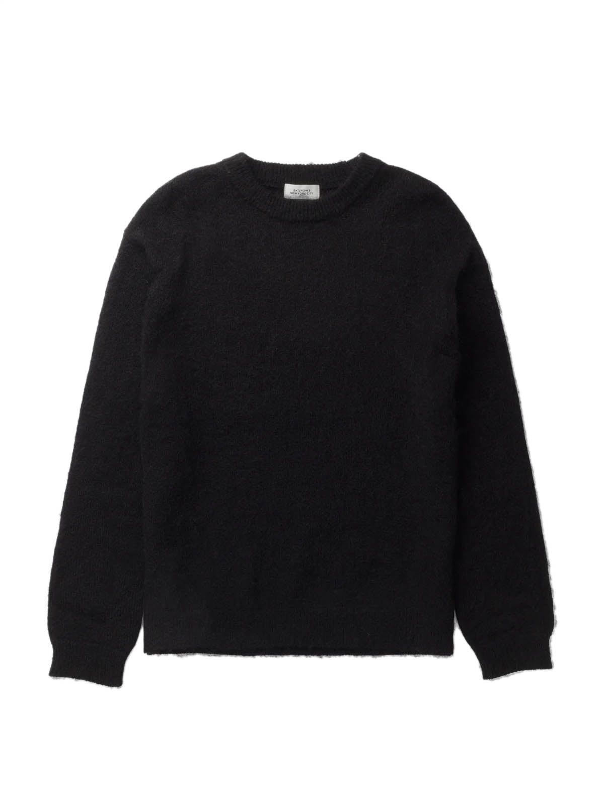 Saturdays NYC Fox Wool Knit Black