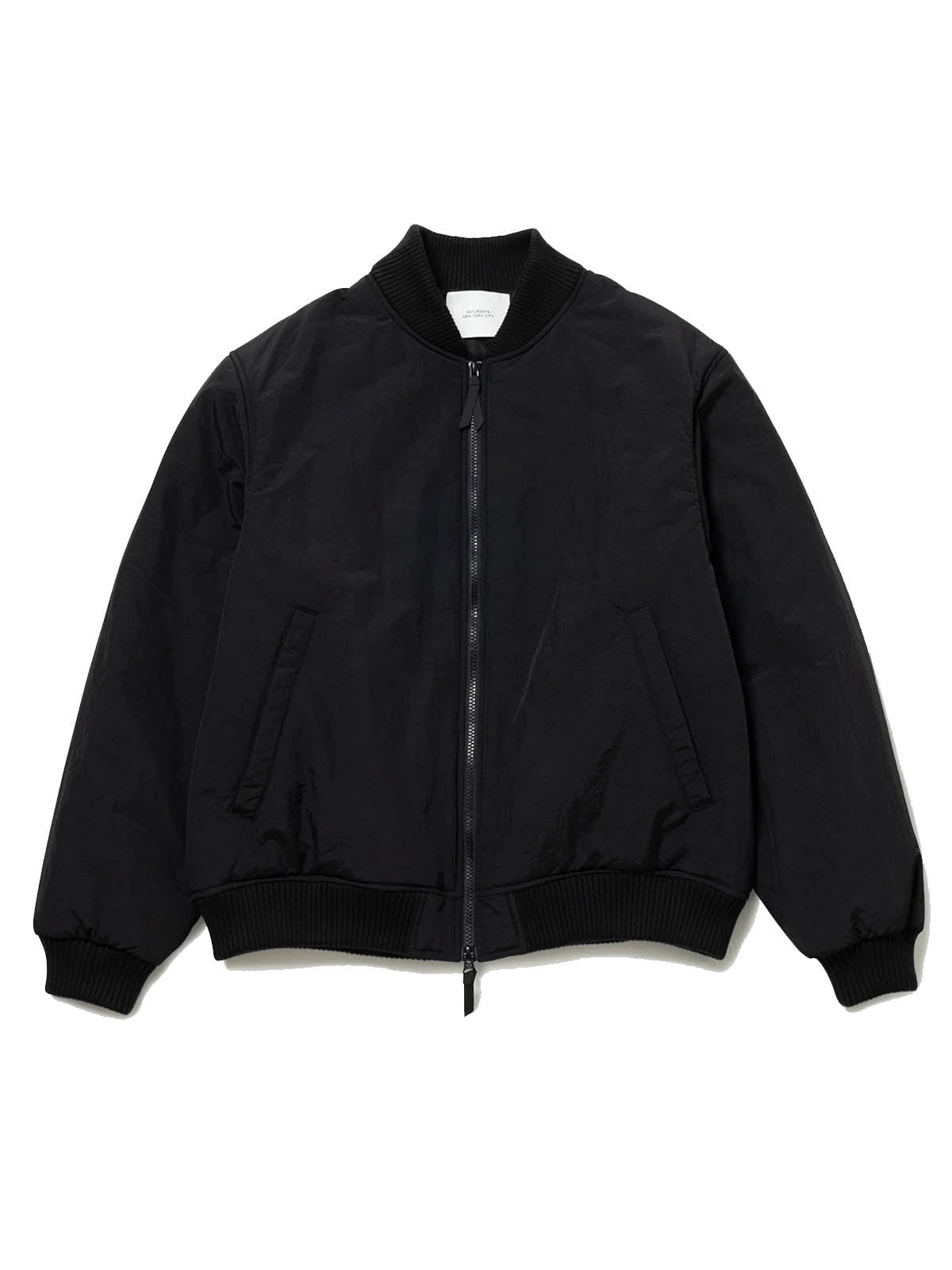Saturdays NYC Padded Zip Blouson Black