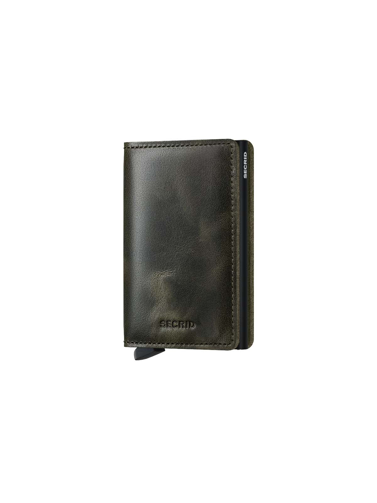 Secrid Slimwallet Vintage Olive-Black