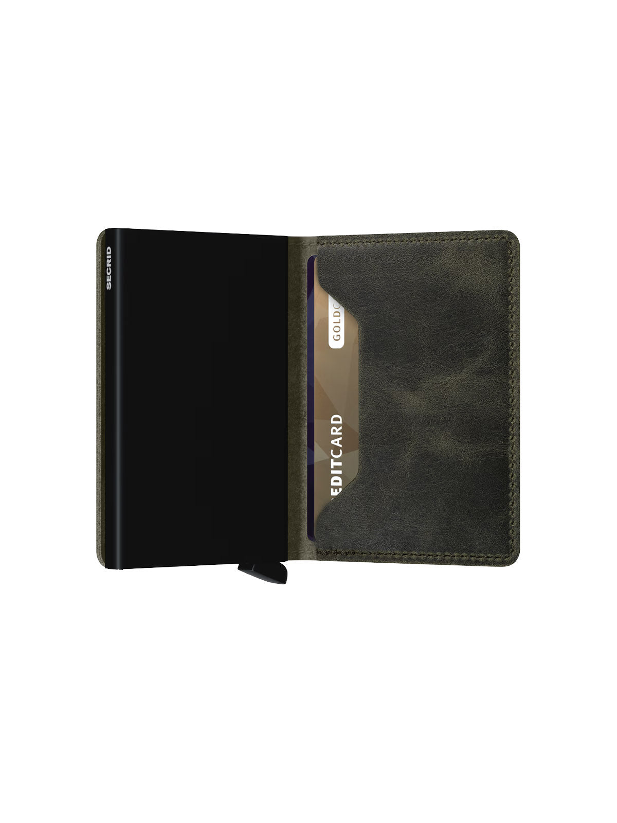Secrid Slimwallet Vintage Olive-Black