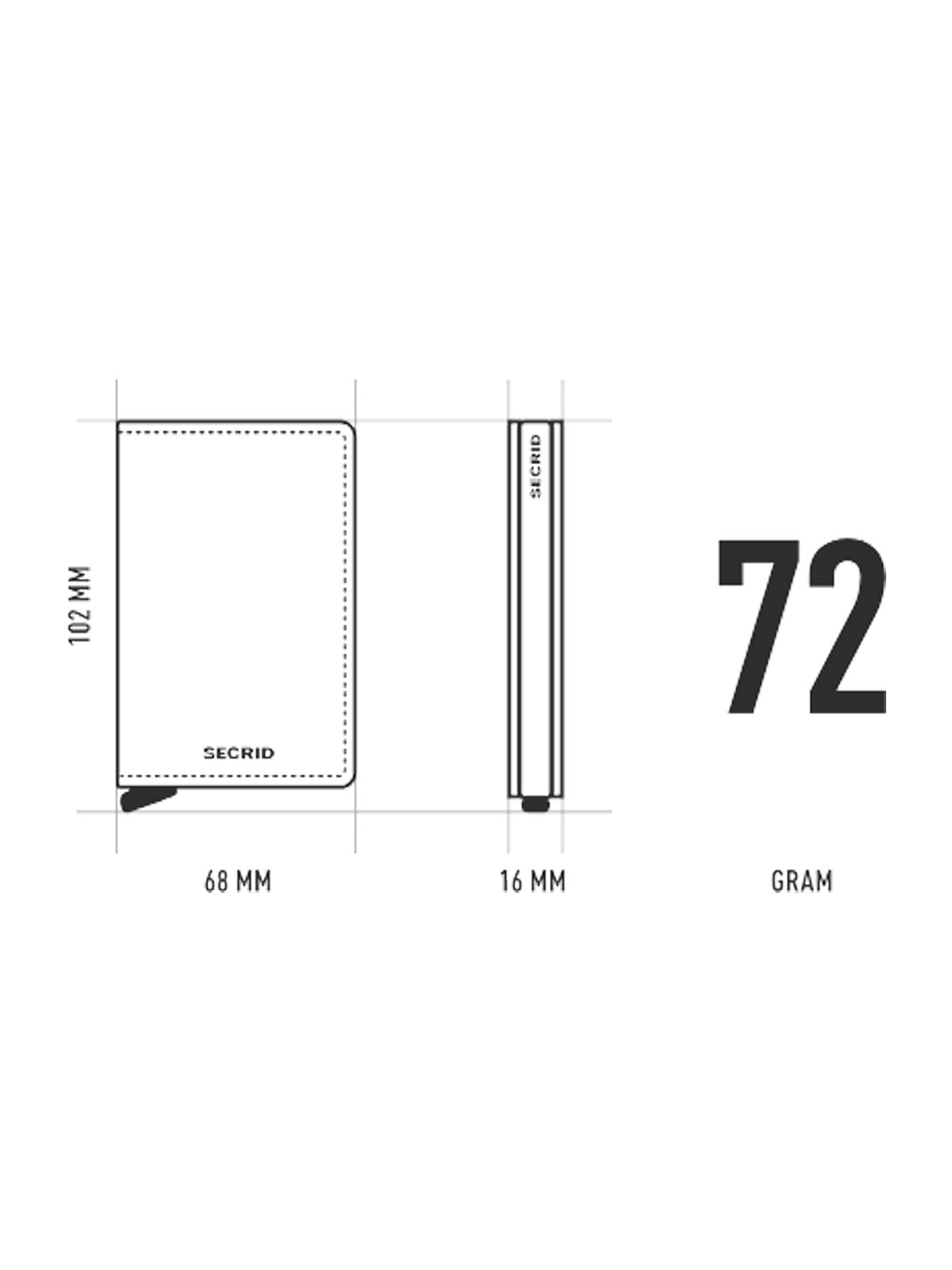 Secrid Slimwallet Original Chocolate