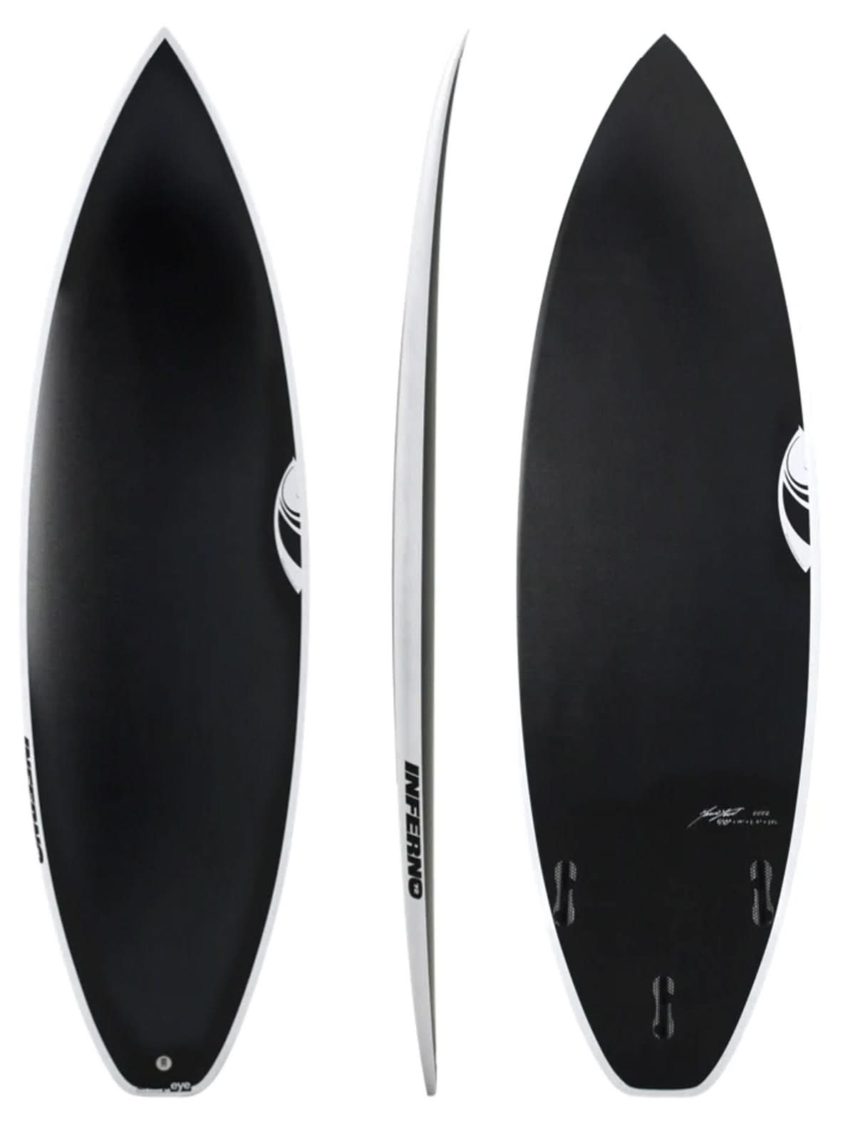 Sharpeye Surfboards Inferno 72 Carbon 3-Fin 6'1