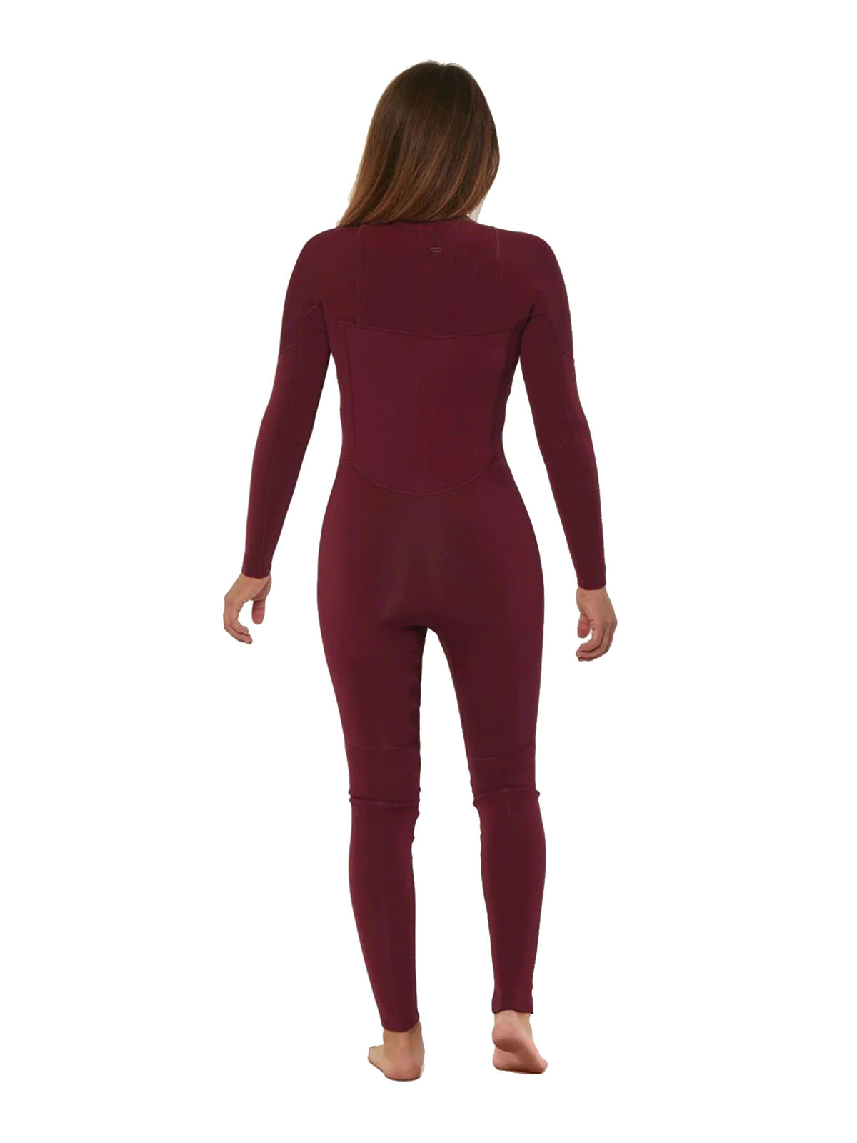 Sisstr Evolution Wetsuit Seven Seas 4-3 Chest Zip Full Suit Wine