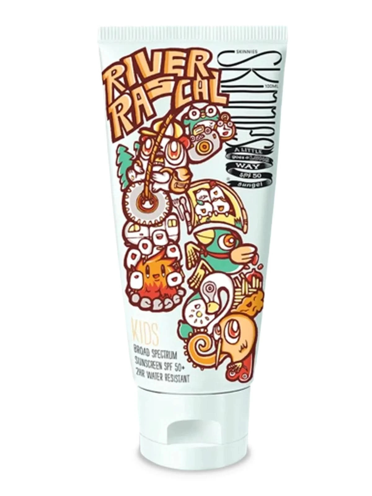 Skinnies Kids SP50+ Sungel River Rascal 100ml
