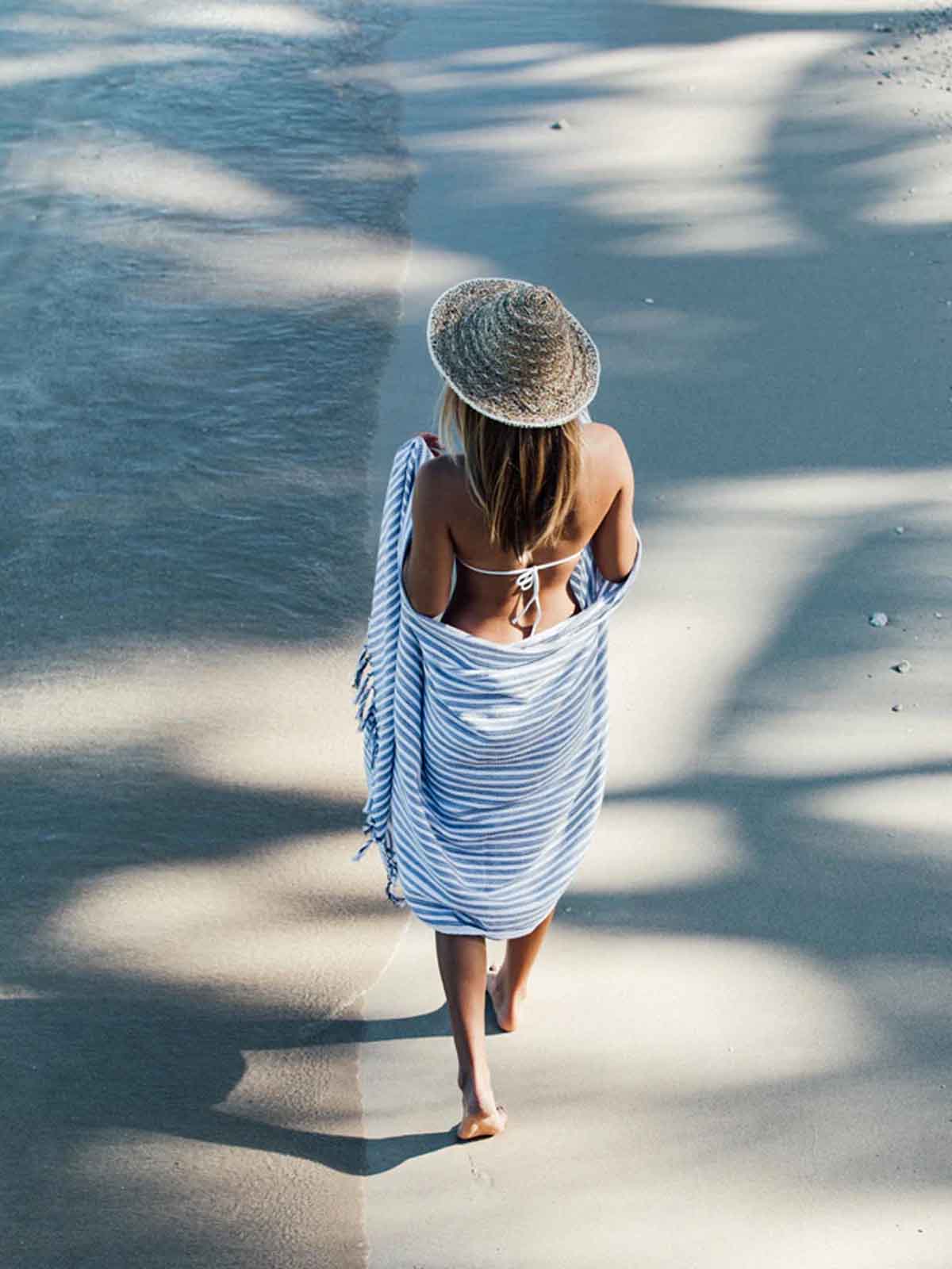 Slowtide Turkish Beach Towel Koko Black