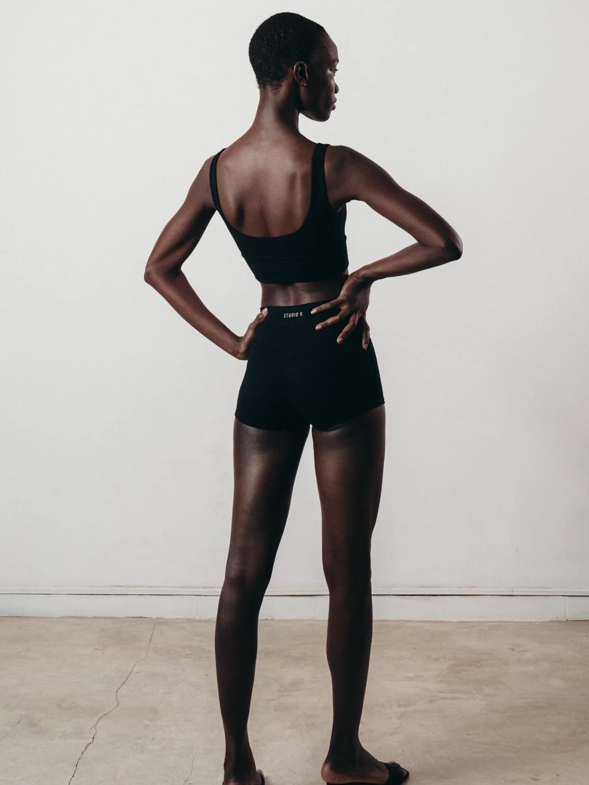 Studio K Retro Booty Shorts Black