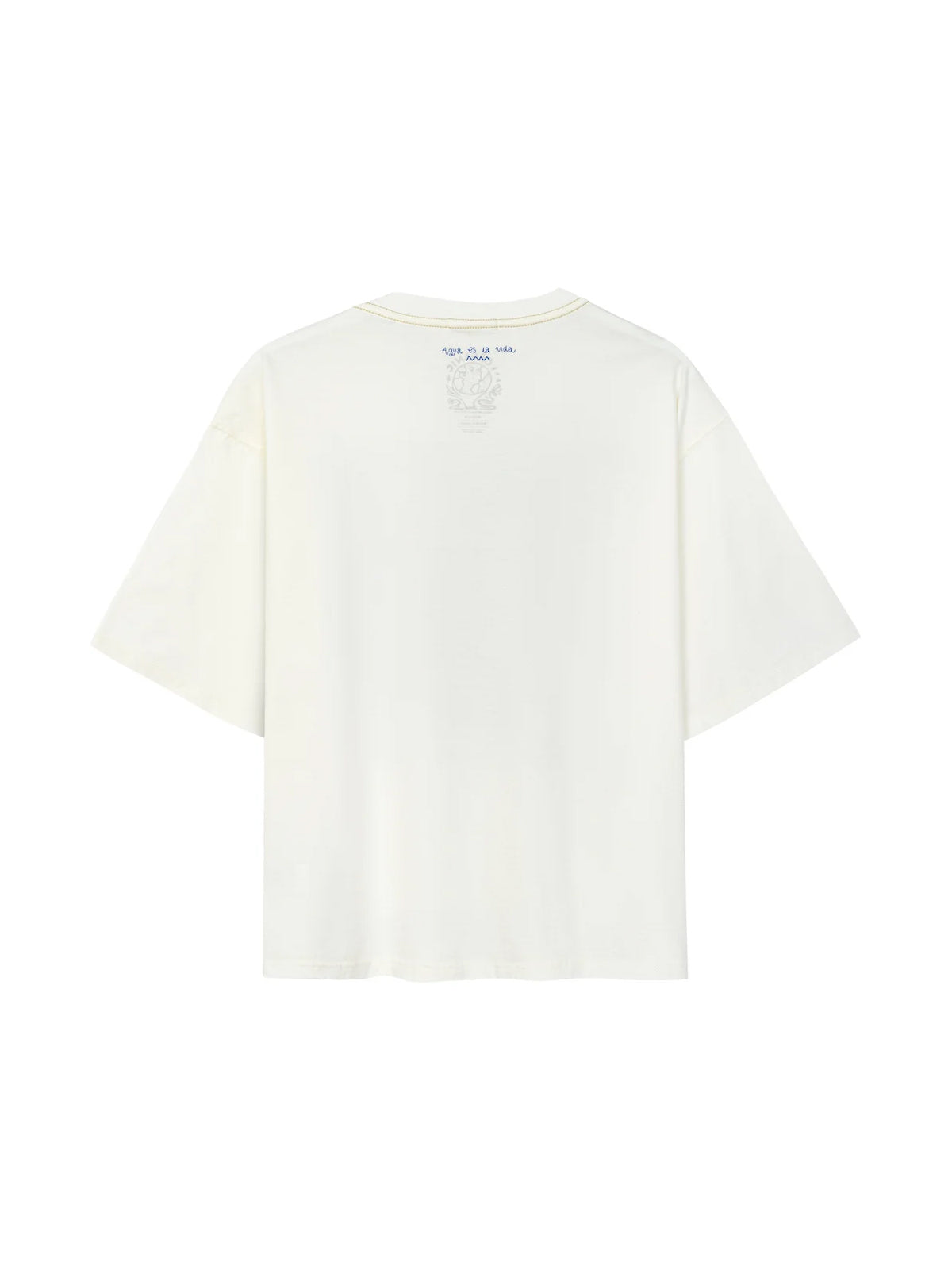Surf Inc Aqua Box Tee Vintage White