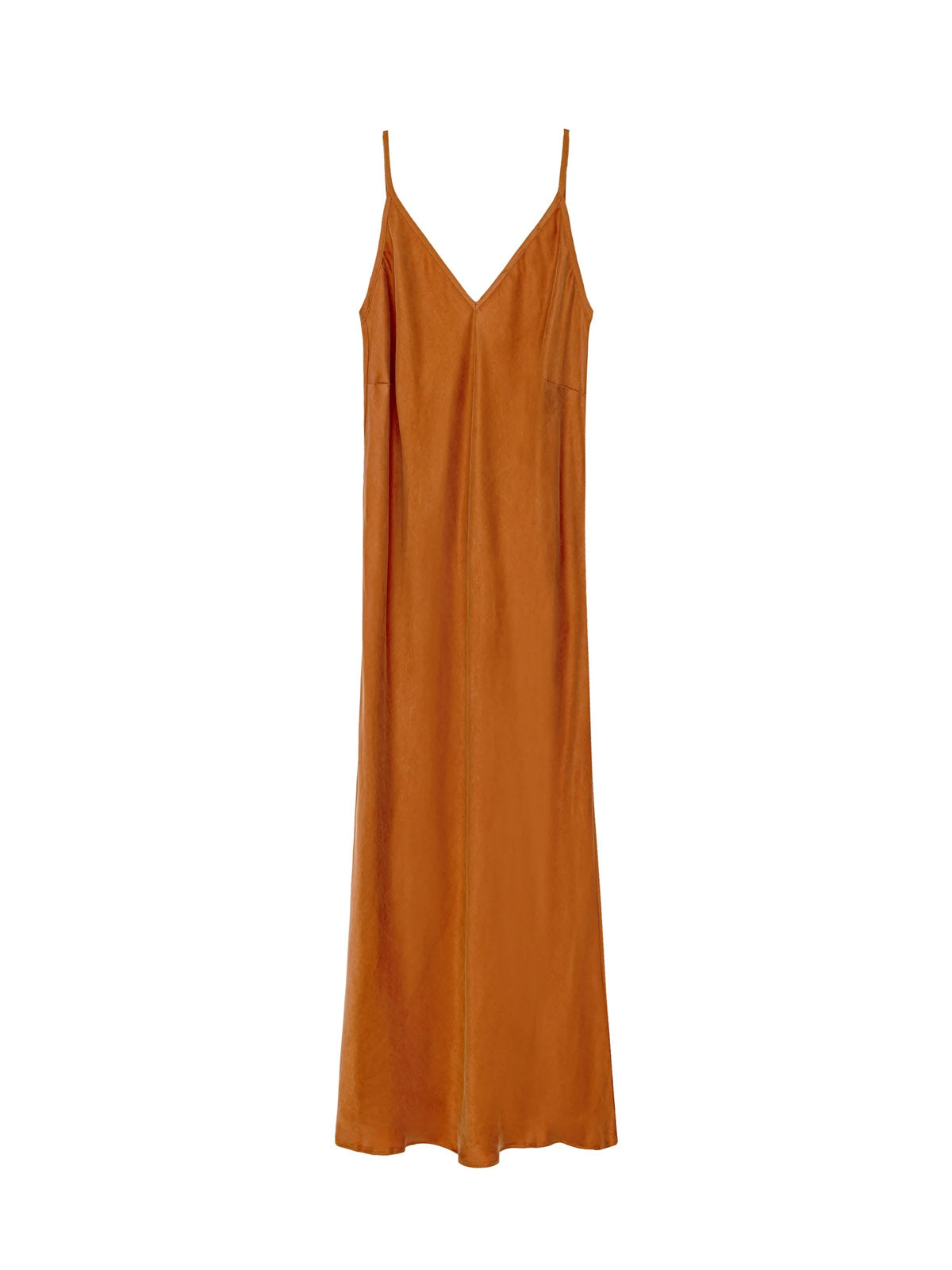 Surf Inc Midi Twisted Dress Copper