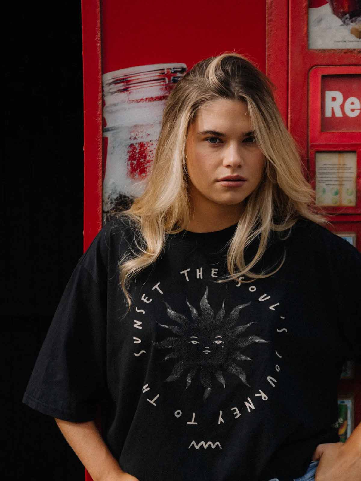 Surf Inc Soul Box Tee Acid Black