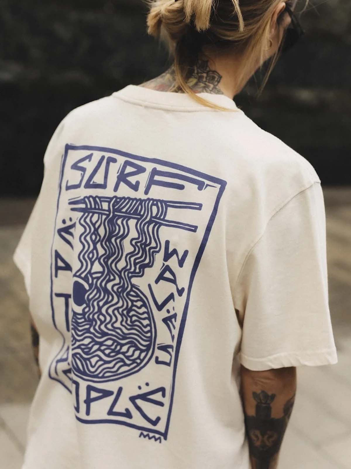 Surf Inc Surf Ramen Tee Super Natural