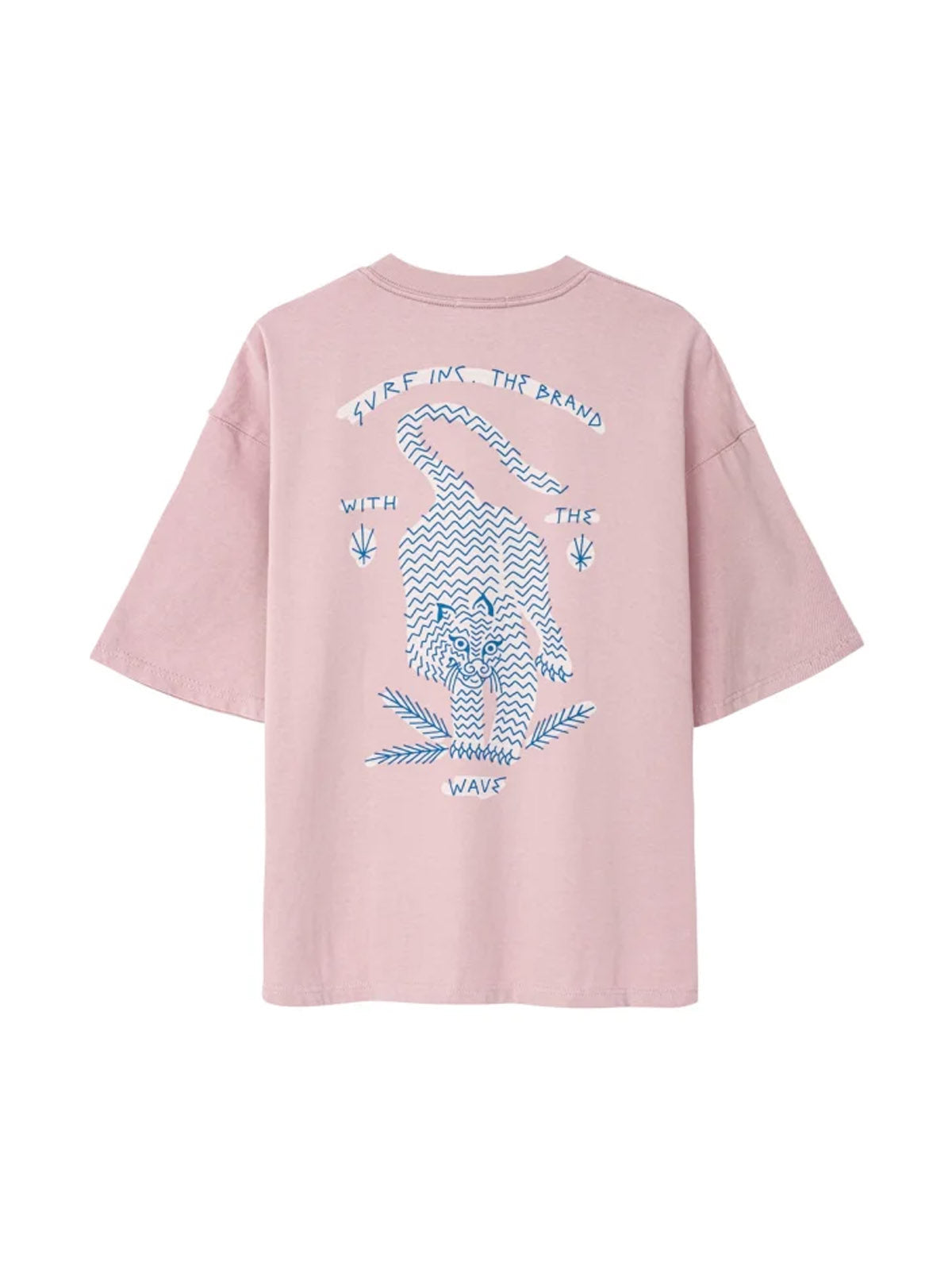 Surf Inc Wave Tiger Tee Pink Kush