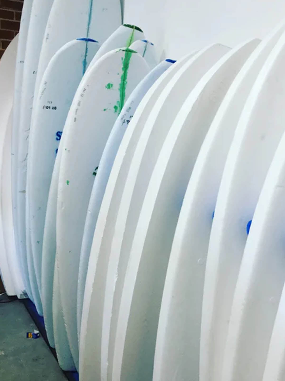 Surfblank Australia Superwhite KB Blue 6'2