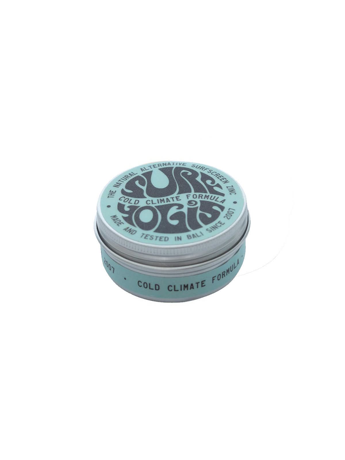 Surfyogis 100% Natural Reef Safe Surfscreen Zinc Cold Climate Formula 30G
