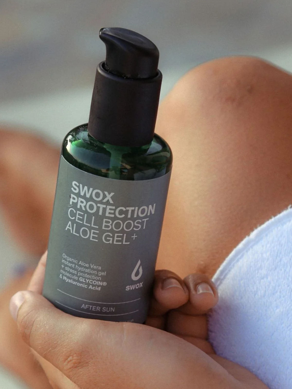 Swox Sunscreen After Sun Aloe Gel 100ml Clear