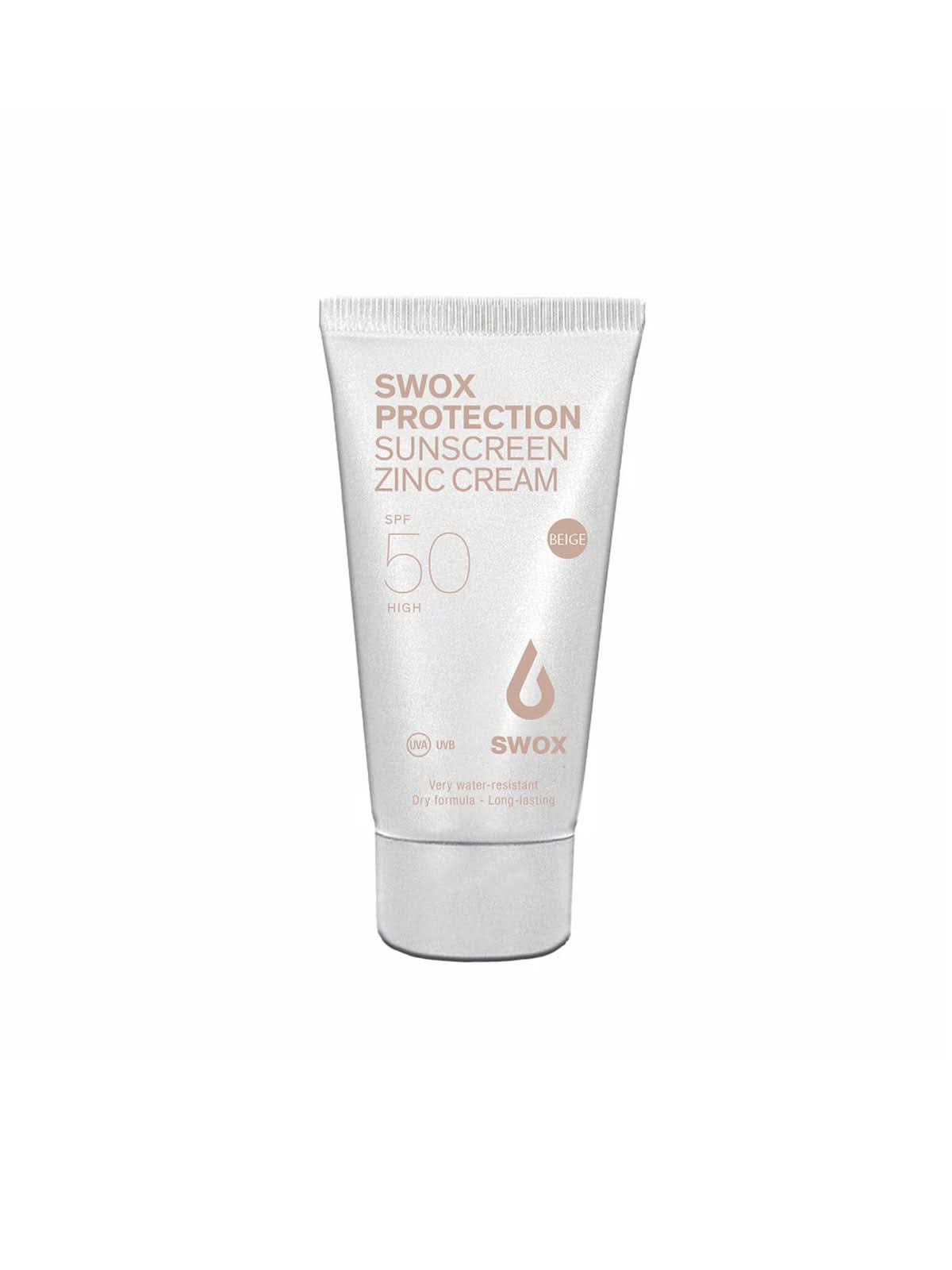 Swox Sunscreen Zinc SPF 50 (20ml) Beige