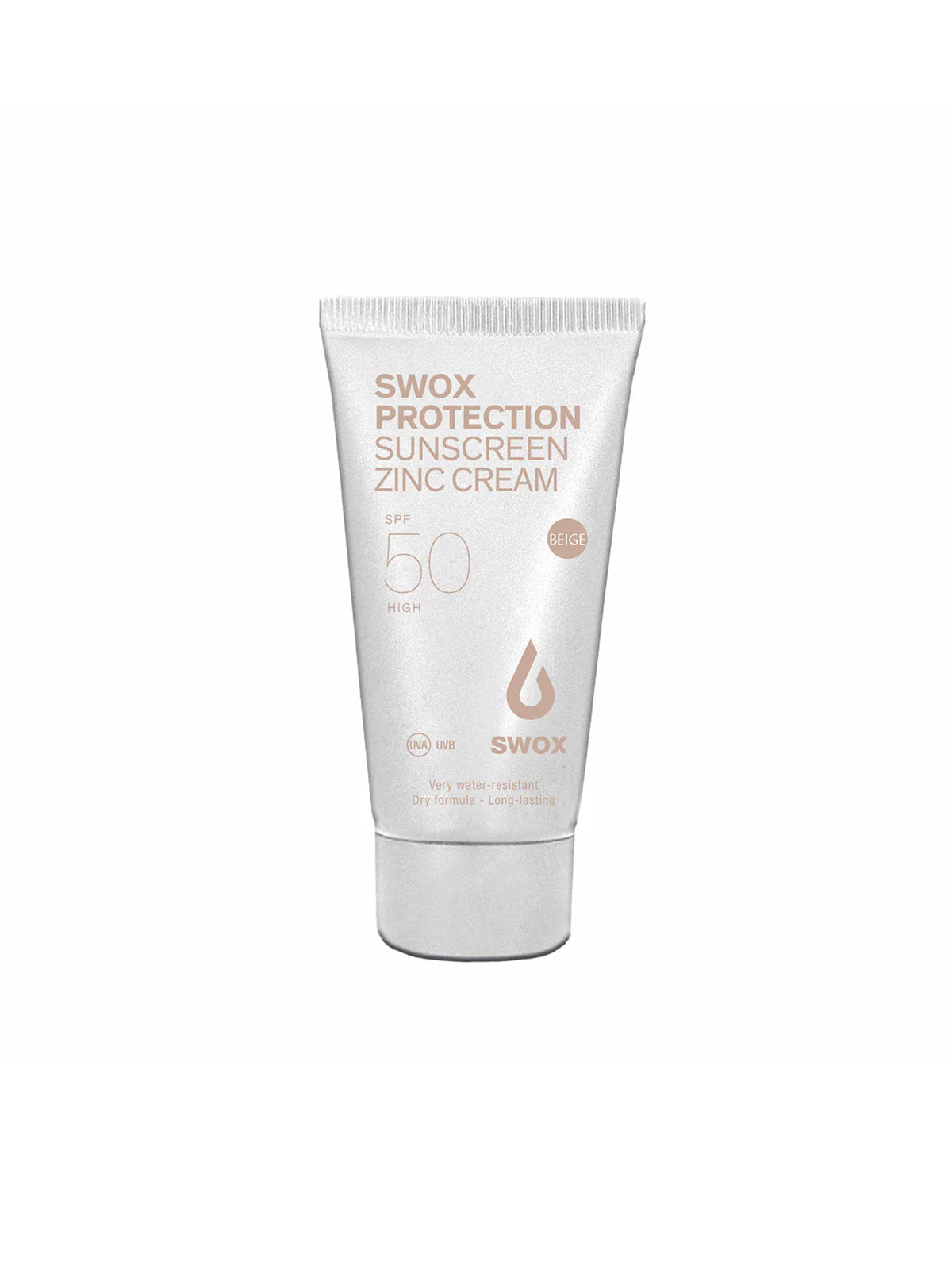 Swox Sunscreen Zinc SPF 50 (20ml) Beige