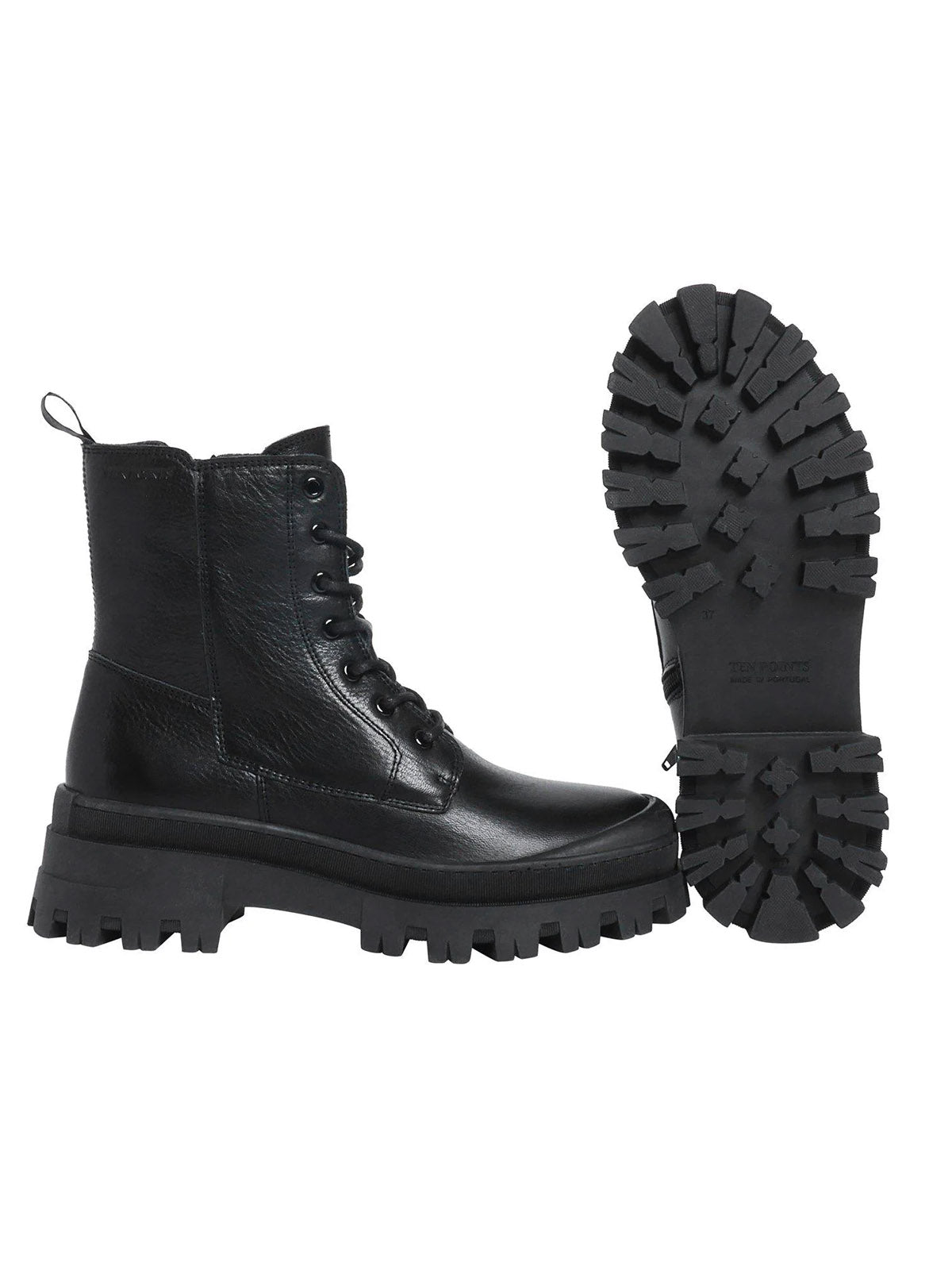 Ten Points Boot Jenny Lace-Up Black