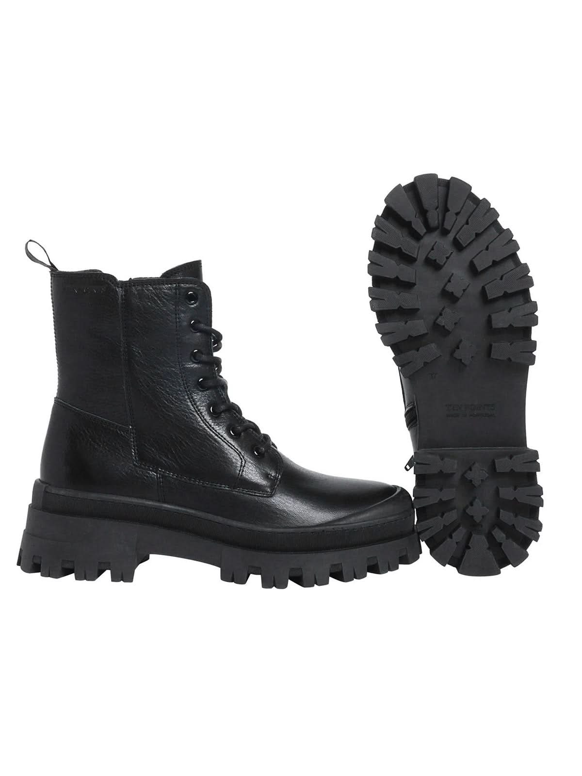 Ten Points Boot Jenny Lace-Up Black