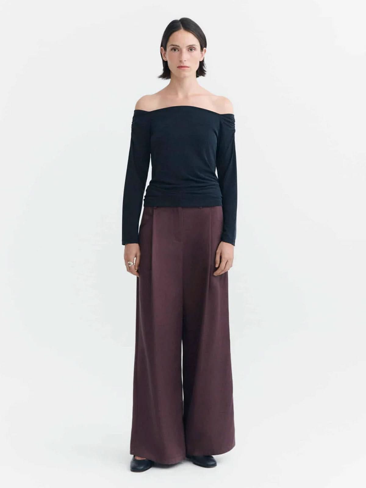Thinking Mu Berta Top Black