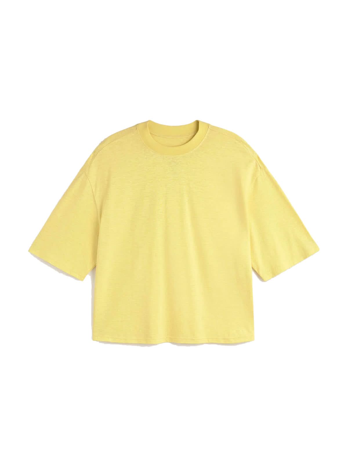 Thinking Mu Custard Hemp Lena Tee