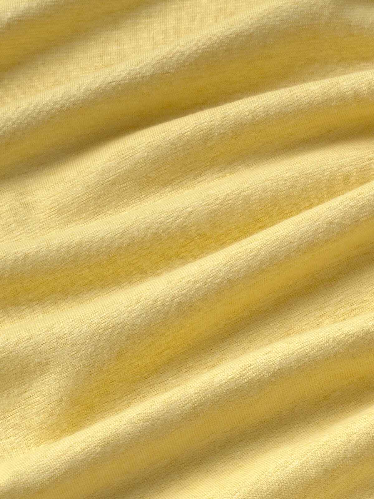 Thinking Mu Custard Hemp Lena Tee