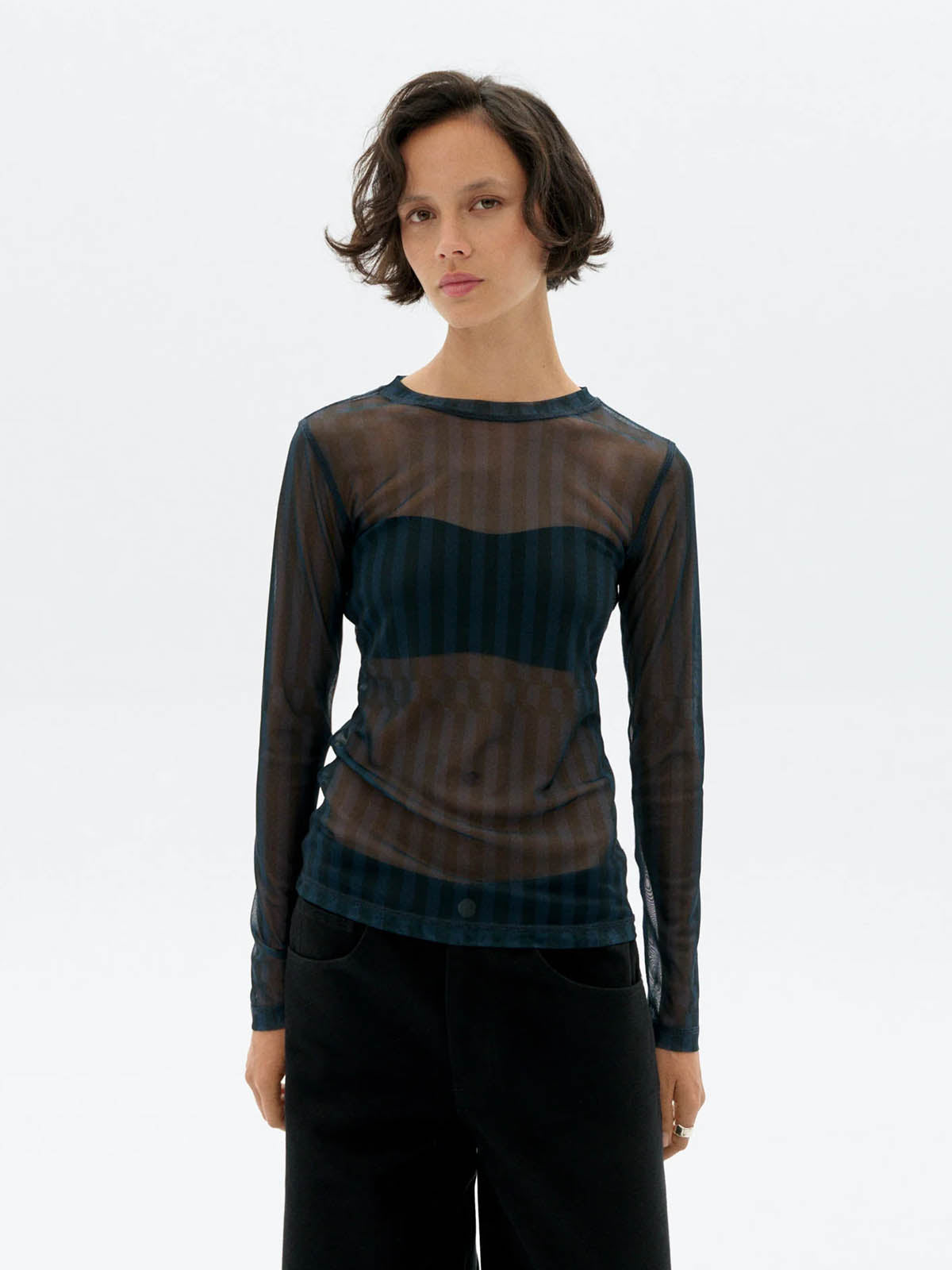 Thinking Mu Esque Tere Top Blue