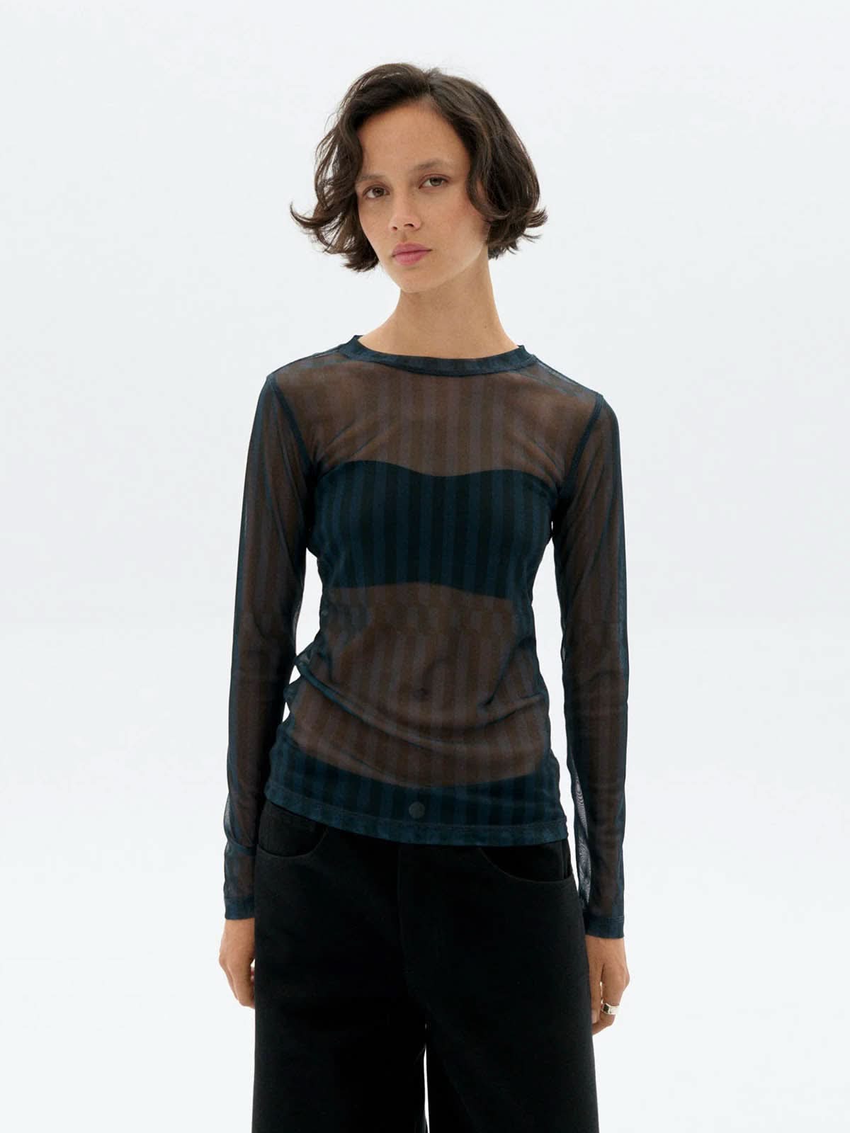 Thinking Mu Esque Tere Top Blue