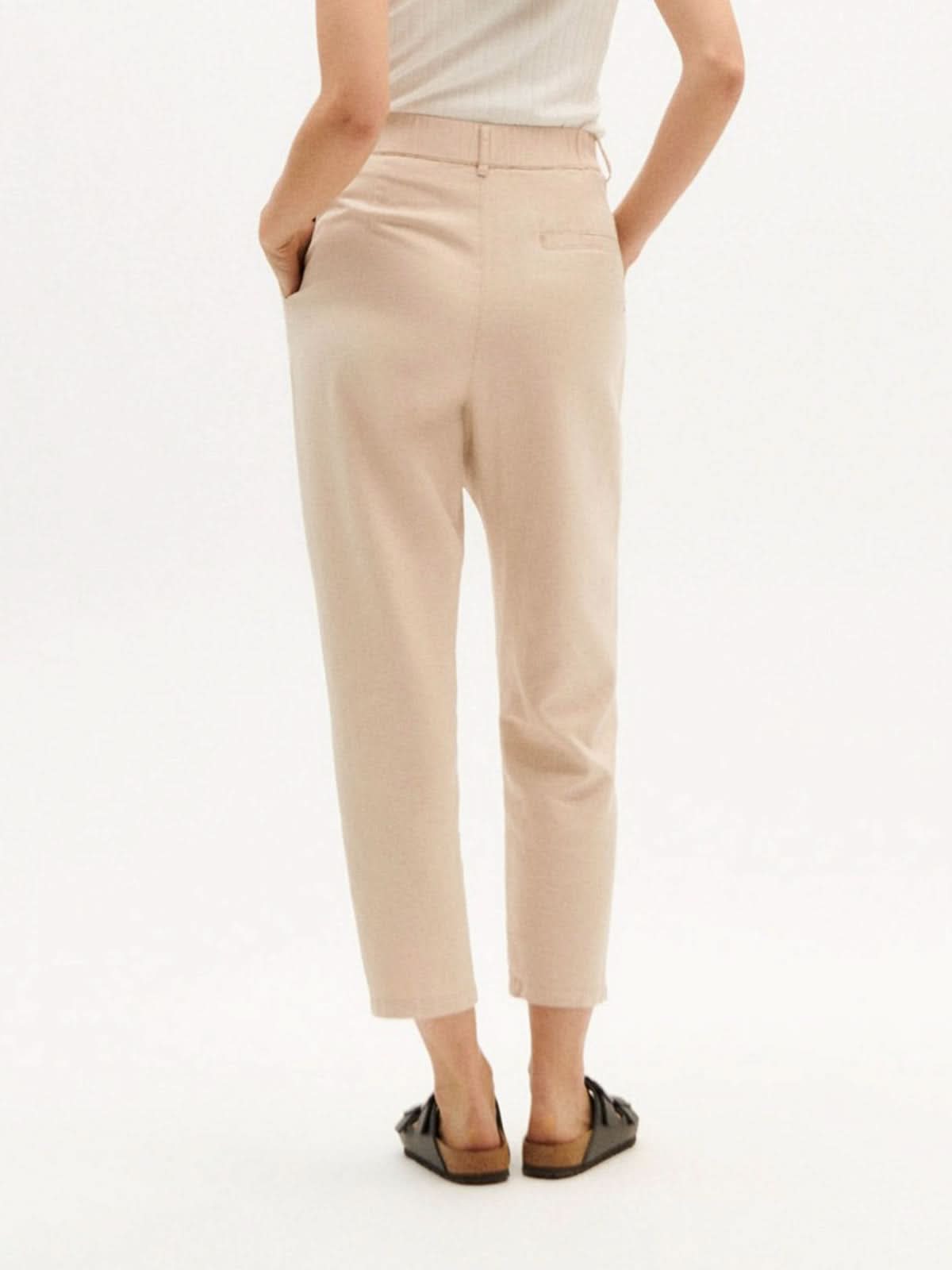 Thinking Mu Raven Hemp Rina Pants Pearl